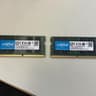 Crucial 2x32GB DDR4 3200 SODIMM RAM