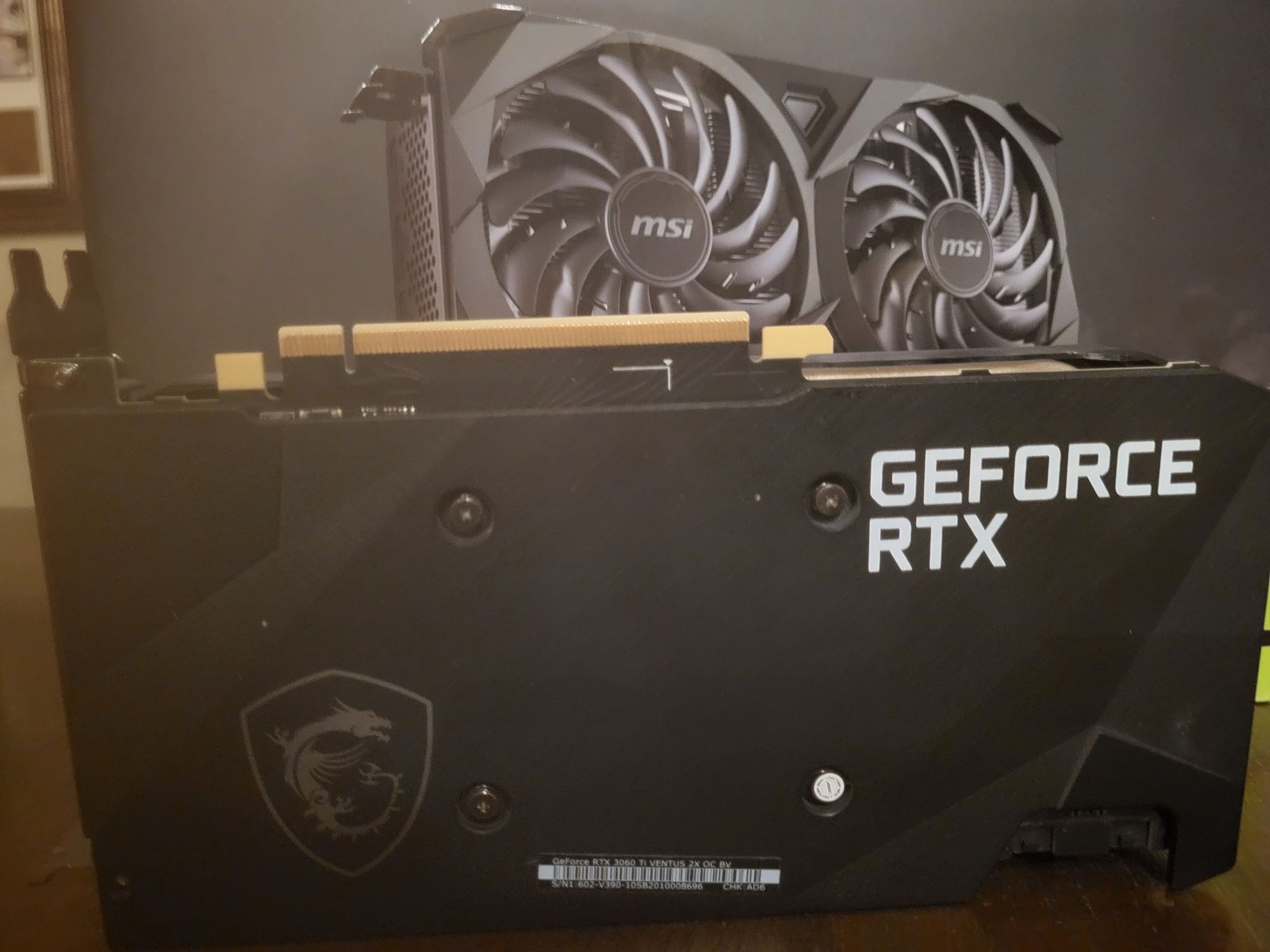 Used - MSI GeForce RTX 3060 Ti Ventus 2X OC Edition
