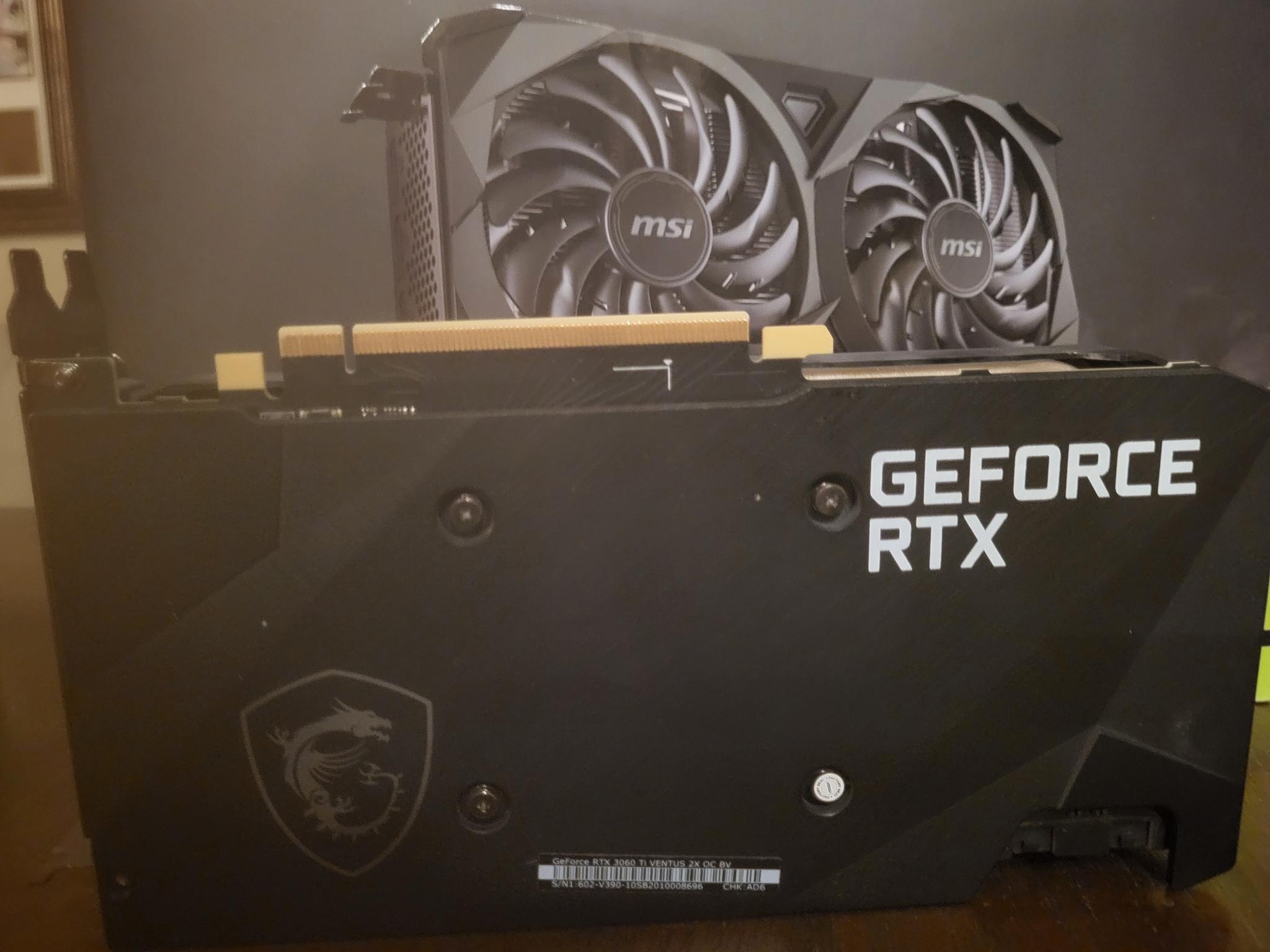 Used - MSI GeForce RTX 3060 Ti Ventus 2X OC Edition