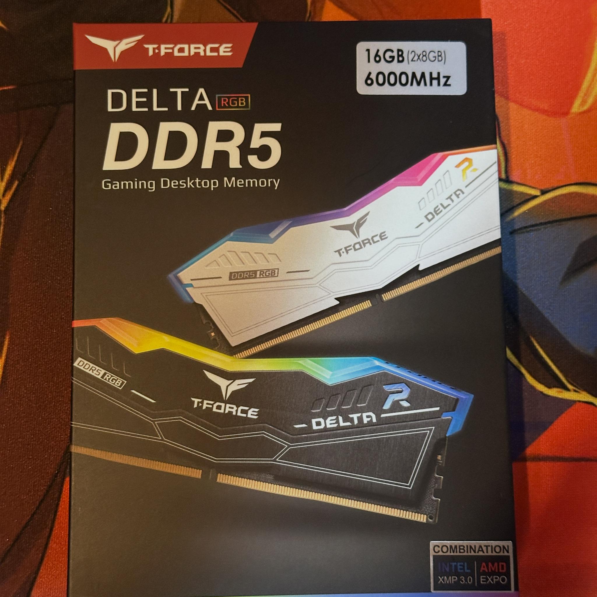 Team Group 16GB (2 x 8GB) White RGB DDR5