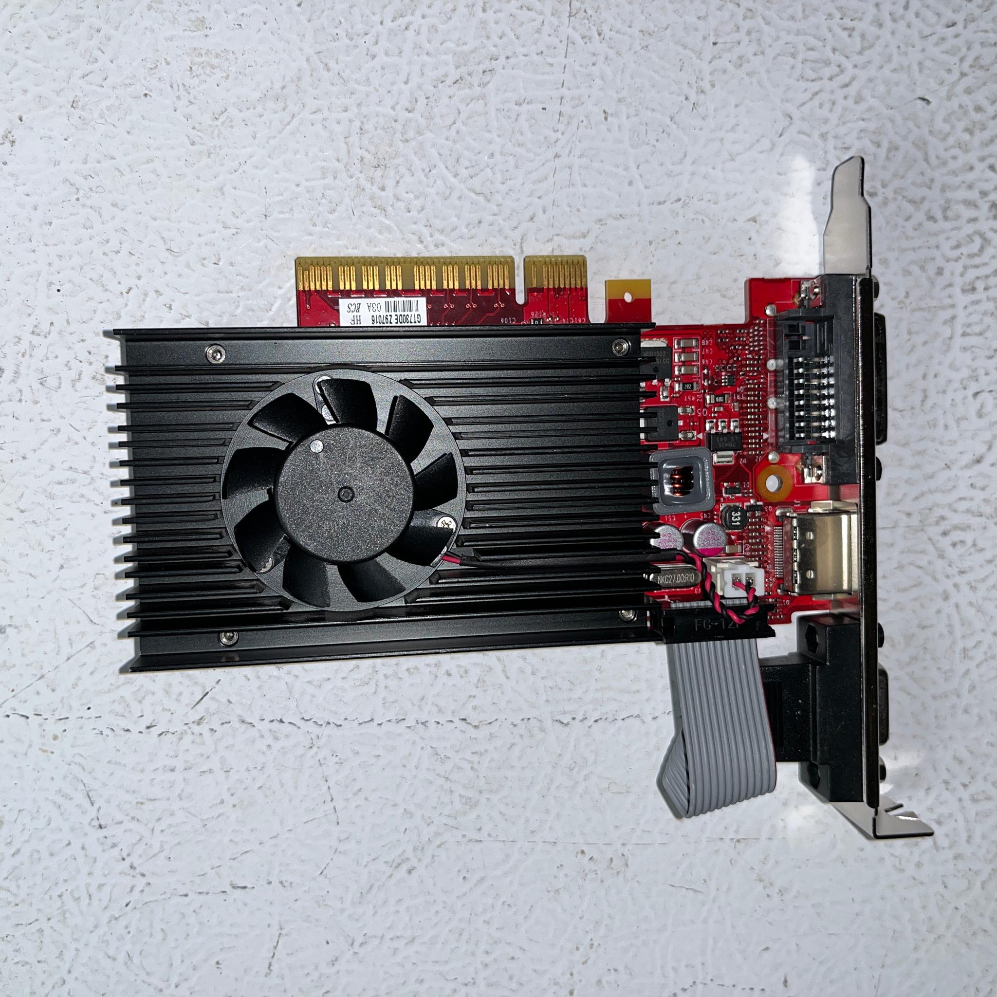 Dell NVIDIA GeForce GT 730 2GB DDR3 Graphics Card – Full‑Height Bracket – Tested