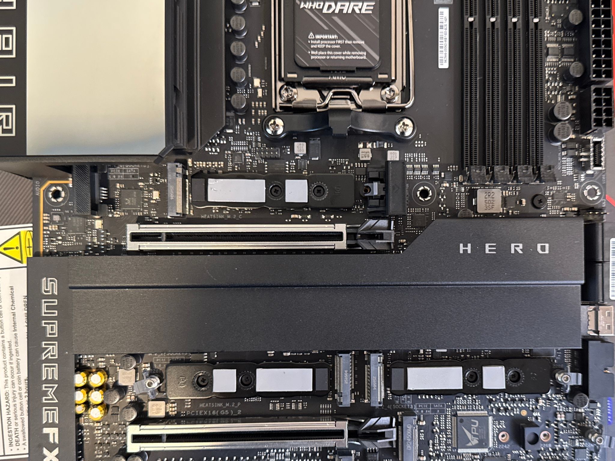 ASUS ROG X870E Crosshair HERO