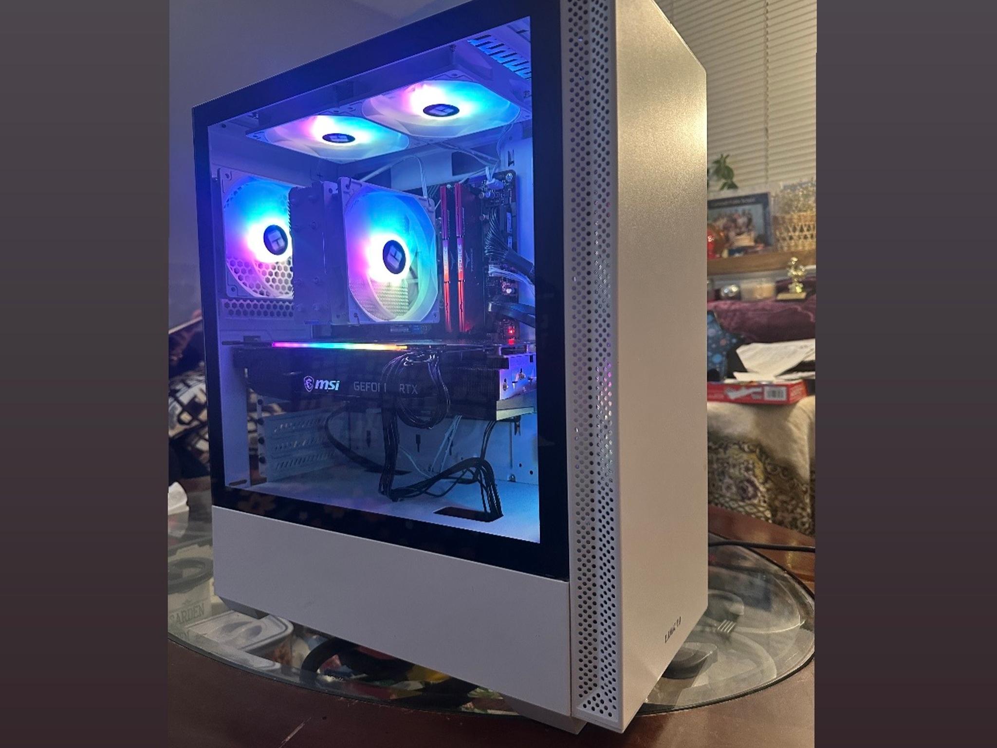 HIGH 1440p / 1080p DEMON - RTX 3070 Ti + i5-14400F Gaming PC - 32 GB DDR5 - 1 TB Storage