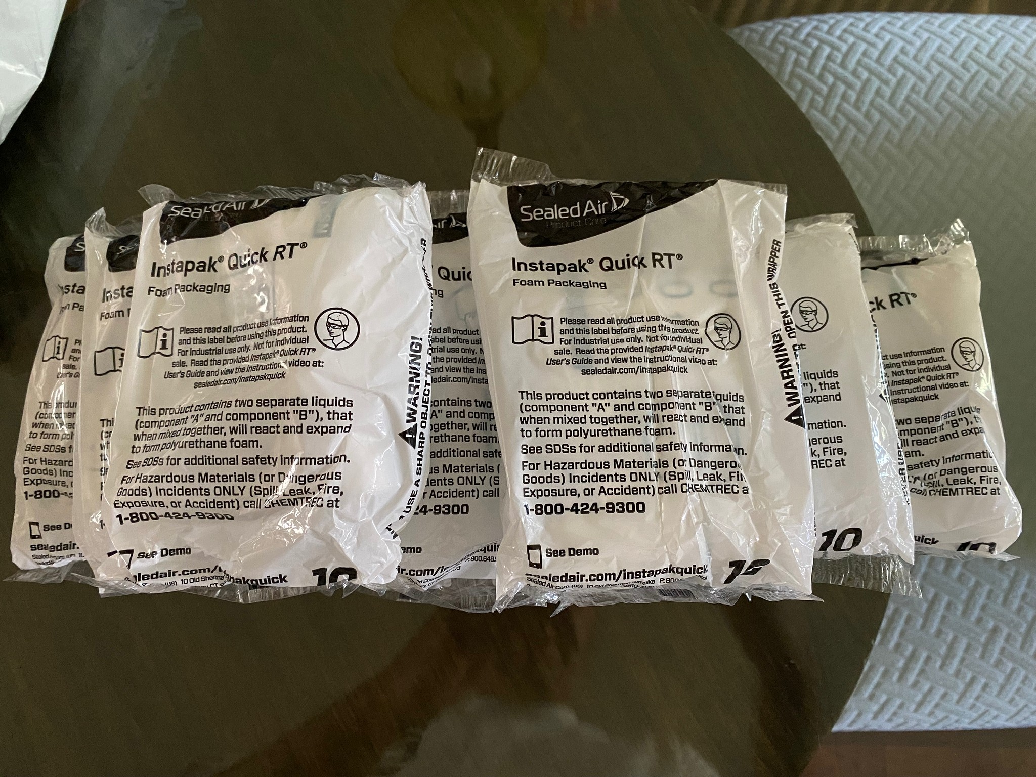 Instapak Quick RT #10 - 9 Pack Bundle