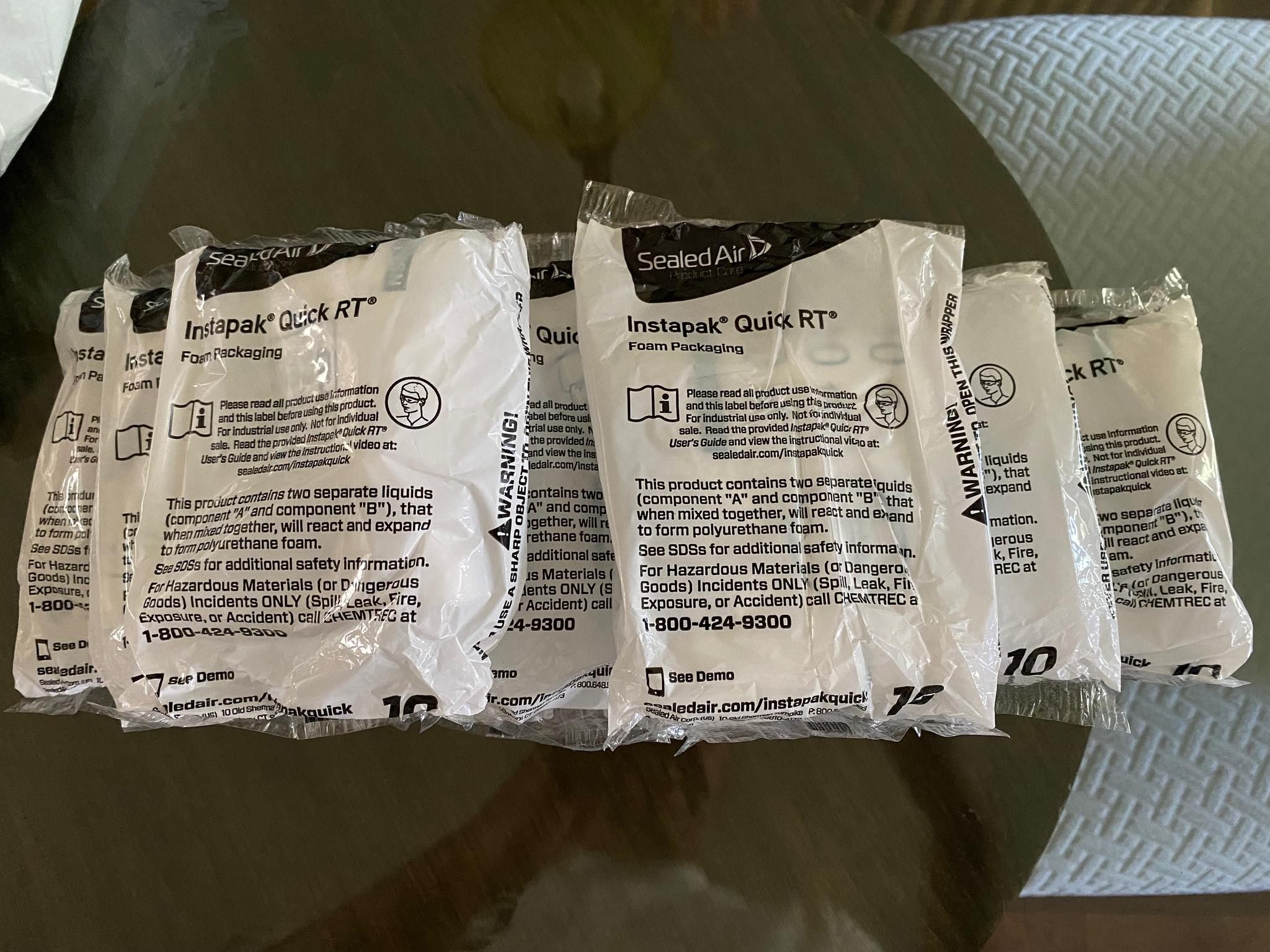 Instapak Quick RT #10 - 9 Pack Bundle