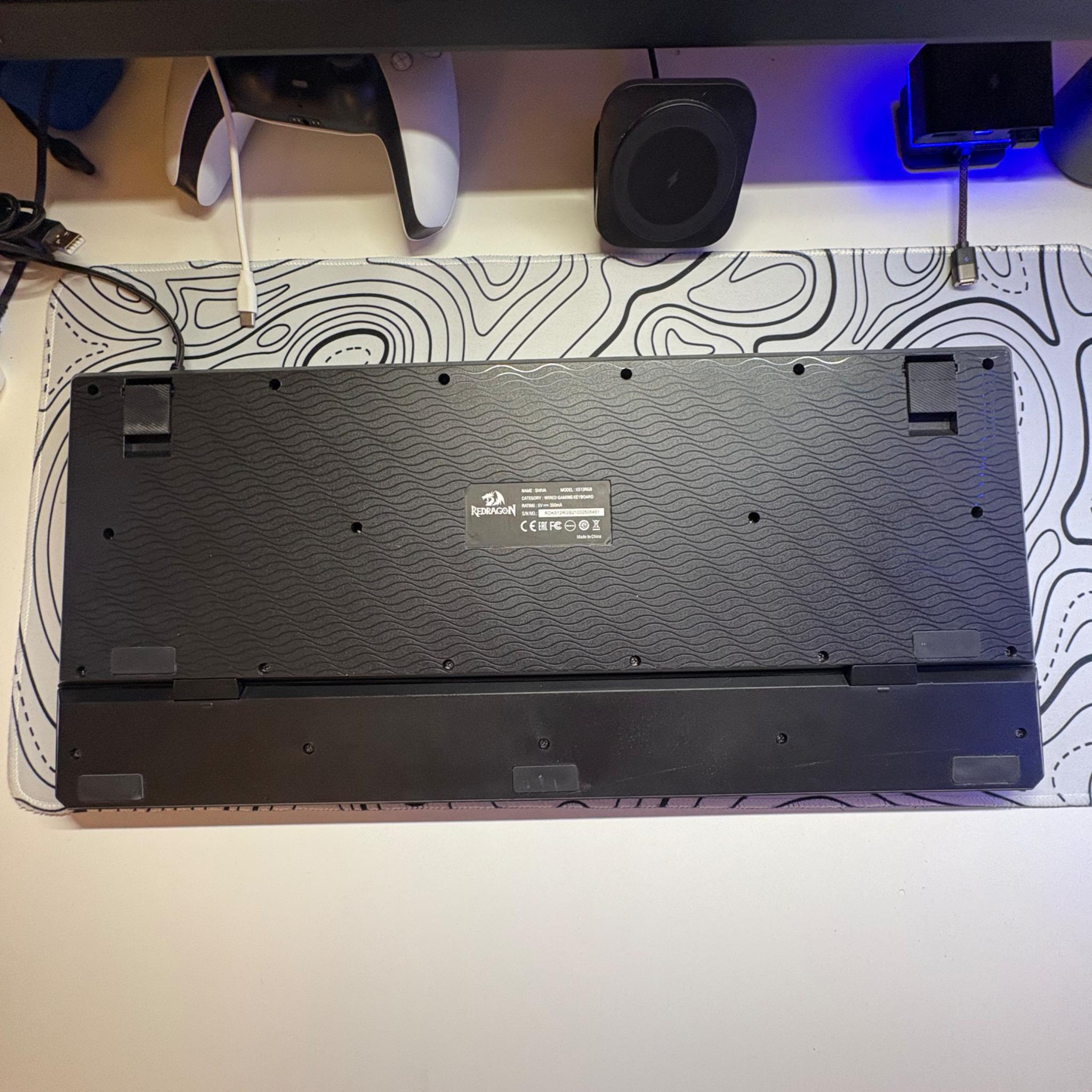 Redragon K512 Shiva RGB Membrane Wired Gaming Keyboard - Black