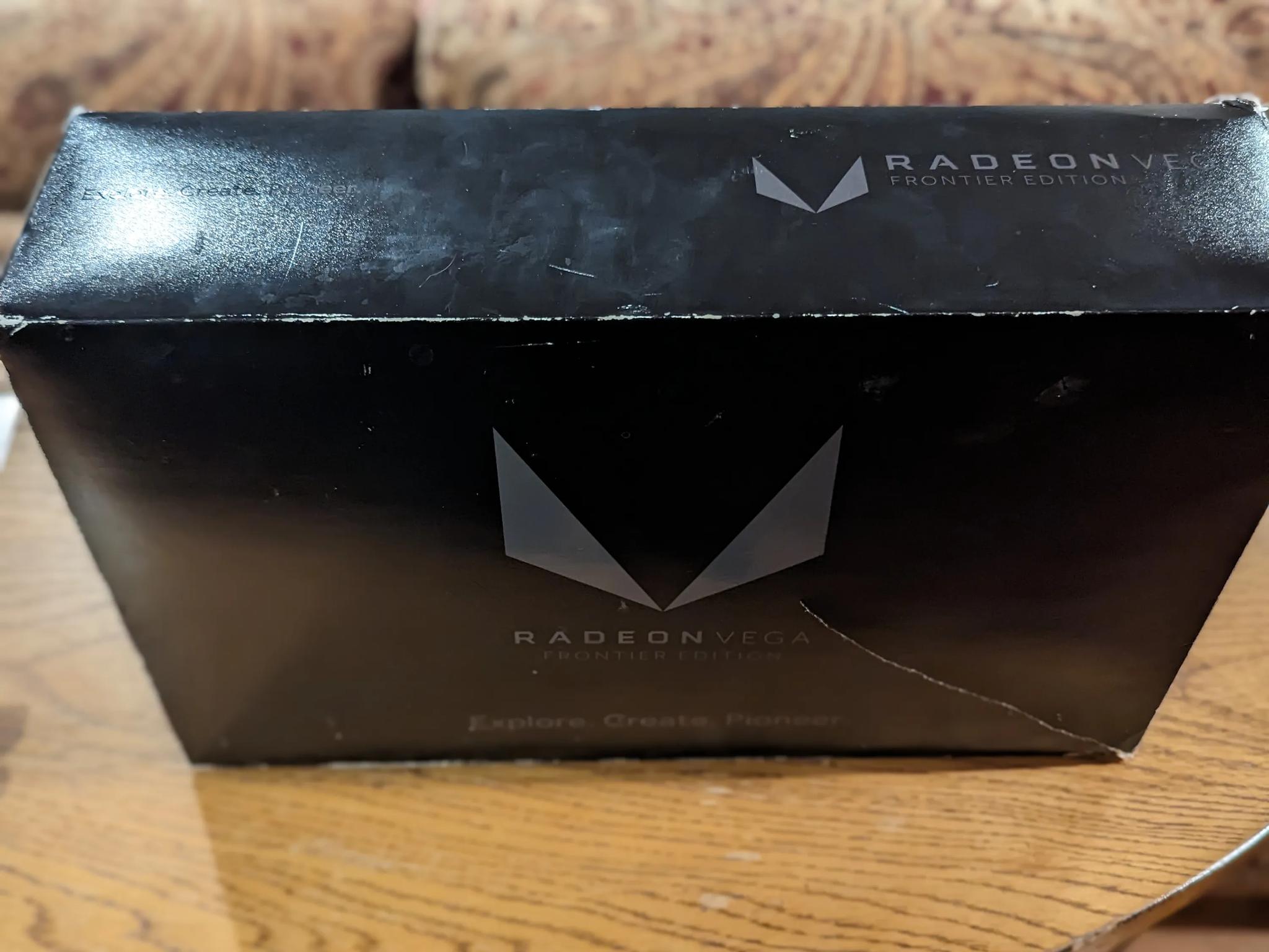 AMD Radeon Vega Frontier Edition 16GB HBM2 Graphics/Video Card GPU