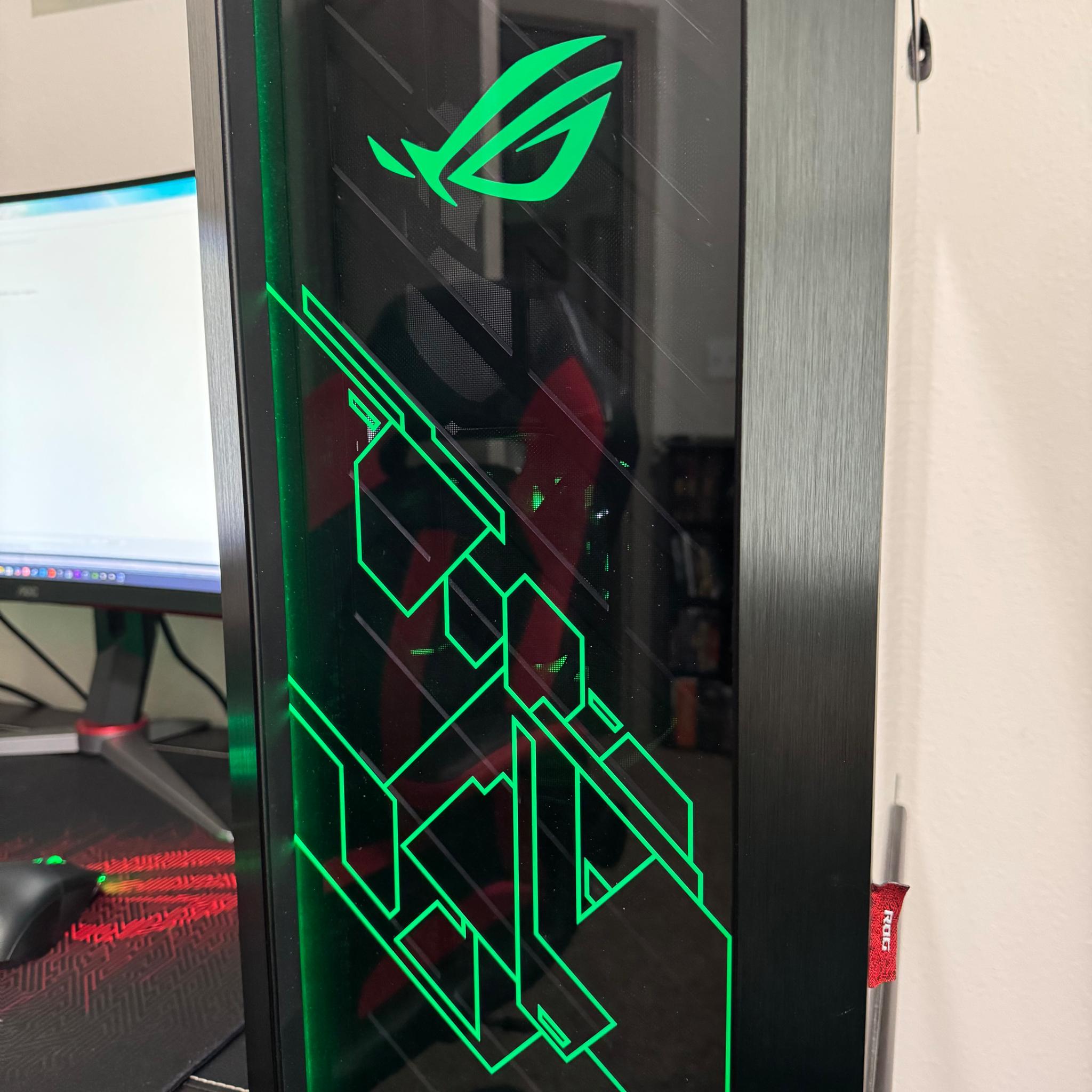 ASUS ROG STRIX THEME - AMD Ryzen 5800x3D with Strix 2080 Ti, 32GB Ram 4Tb storage