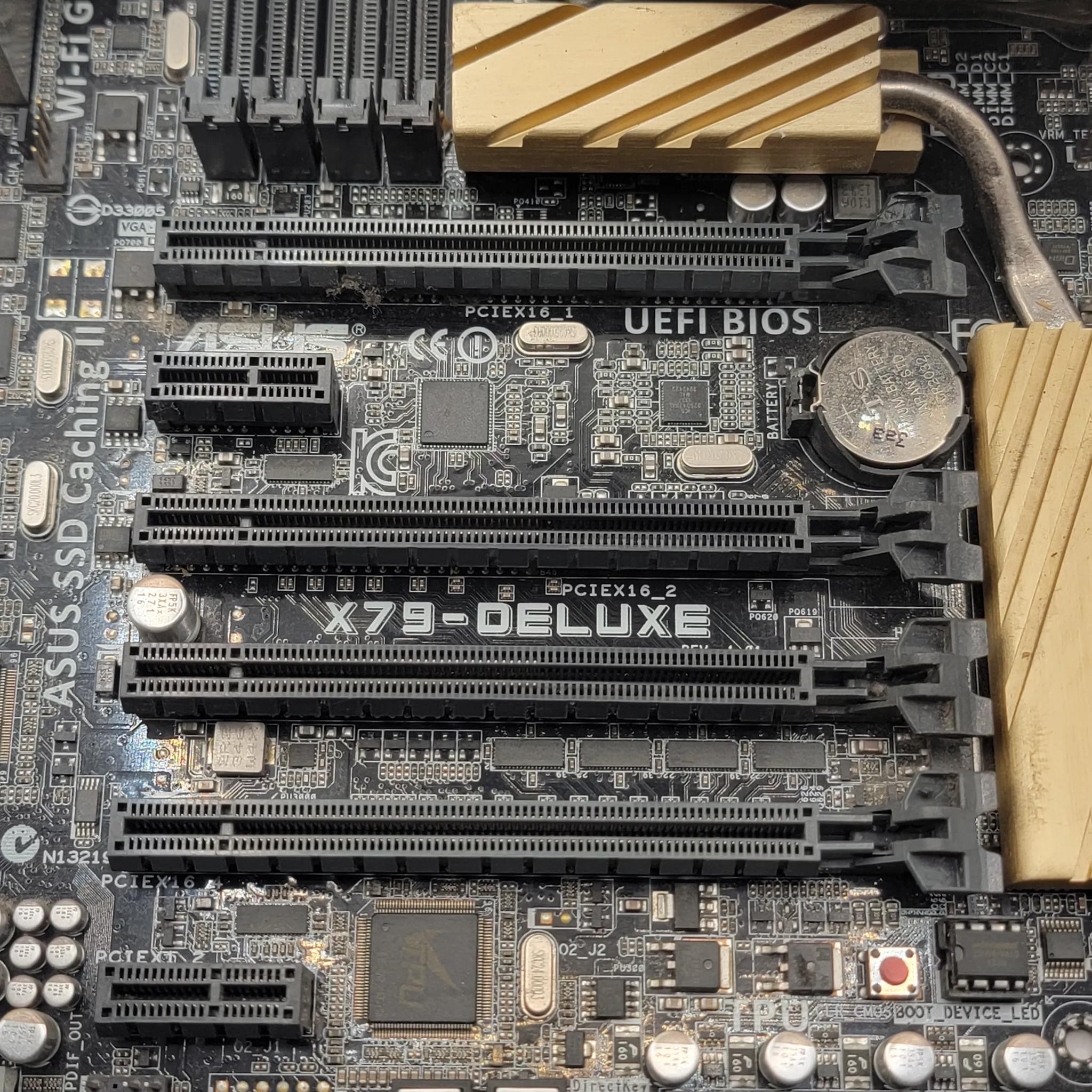 ASUS X79-Deluxe W/i7 4820K X79 ATX Motherboard DDR3