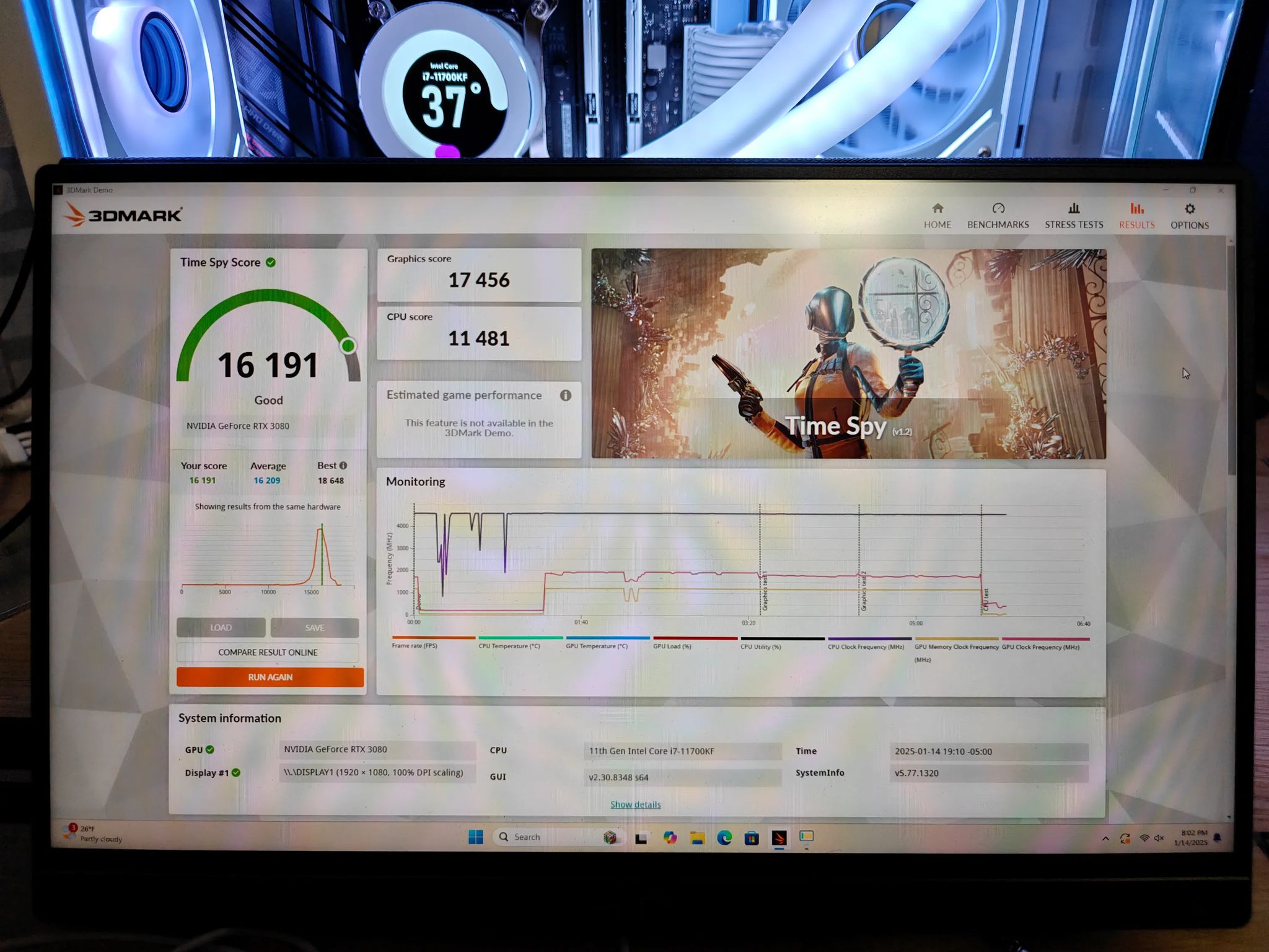 RTX 3080, i7-11700KF, 32GB DDR4, 1TB NVMe | 1440P/4K Gaming PC