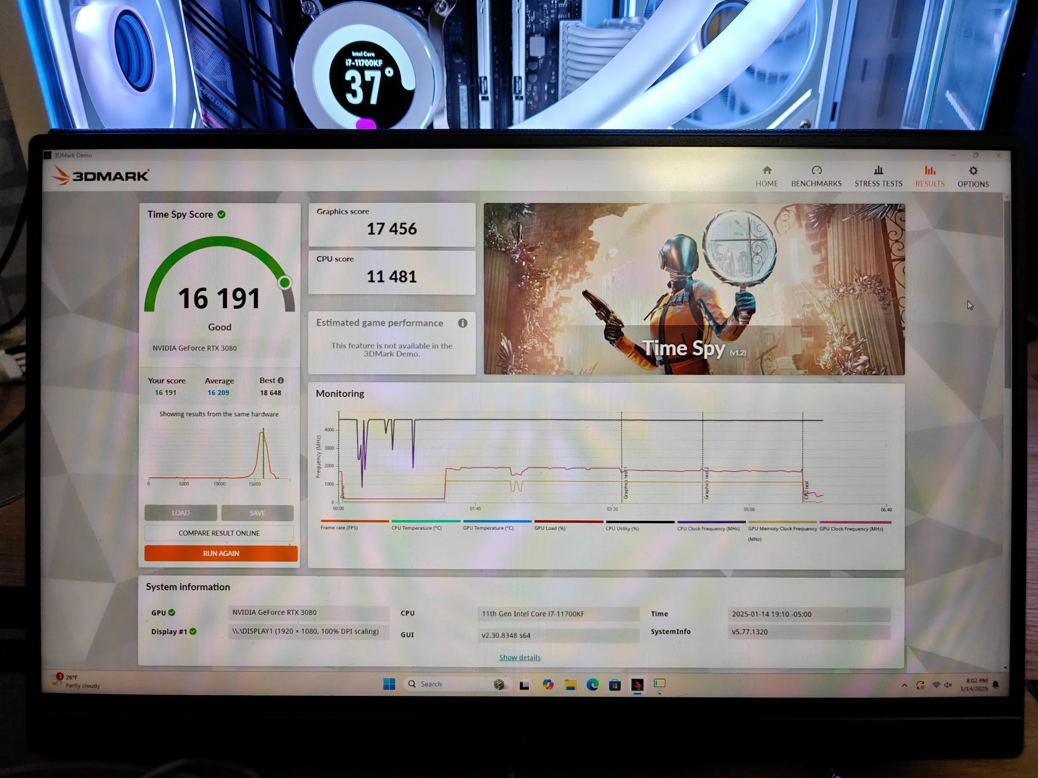 RTX 3080, i7-11700KF, 32GB DDR4, 1TB NVMe | 1440P/4K Gaming PC