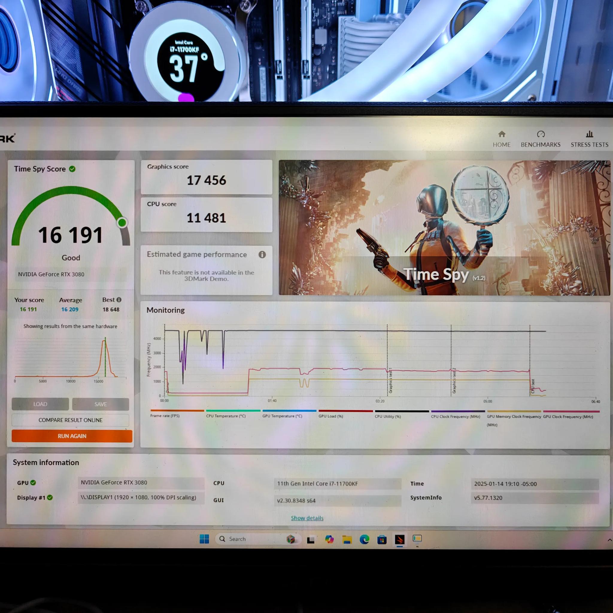 RTX 3080, i7-11700KF, 32GB DDR4, 1TB NVMe | 1440P/4K Gaming PC