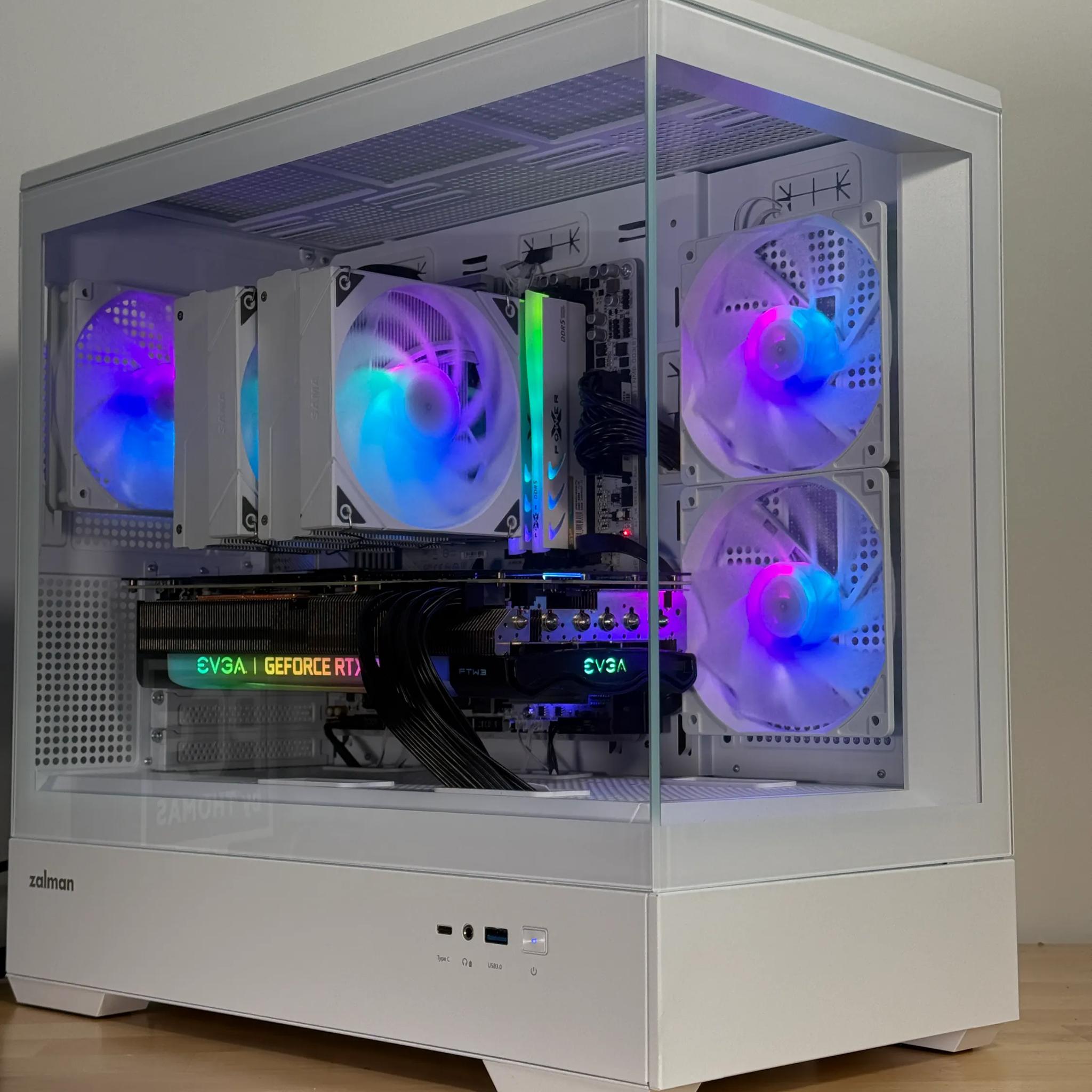 RTX 3080 12gb FTW3 Ryzen 9800X3D Gaming PC