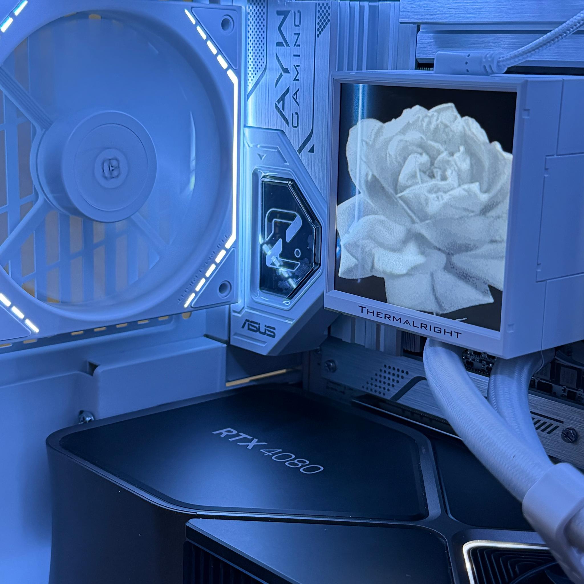 Premium White Gaming PC - RTX 4080 FE 16GB | Ultra 7 265K (20 Cores) | 32GB DDR5 | 2TB Gen4 NVMe SSD
