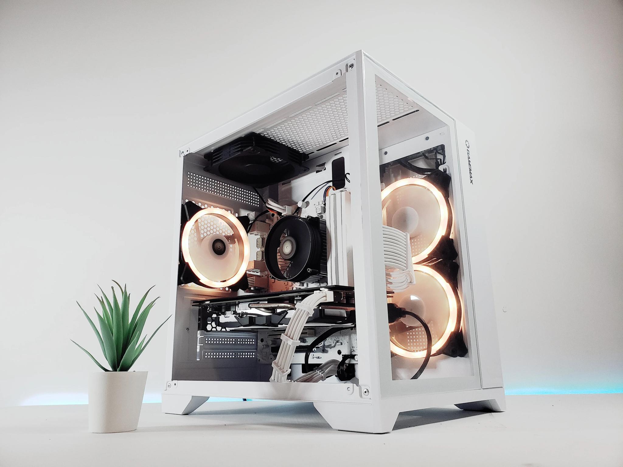 i7 Value Gaming PC | ⚙️RX580 | All White✨ |