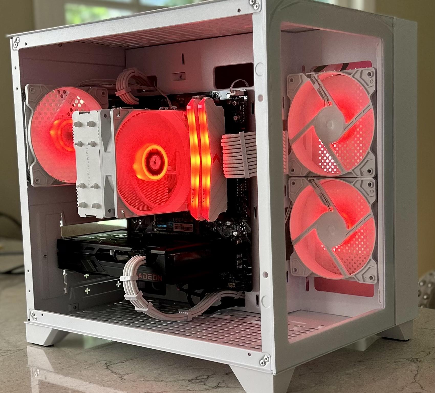 PRISM💎AMD RX 6600💎Ryzen 5 3600💎16 GB DDR4 3600 RAM💎Wi-Fi💎 1TB NVME