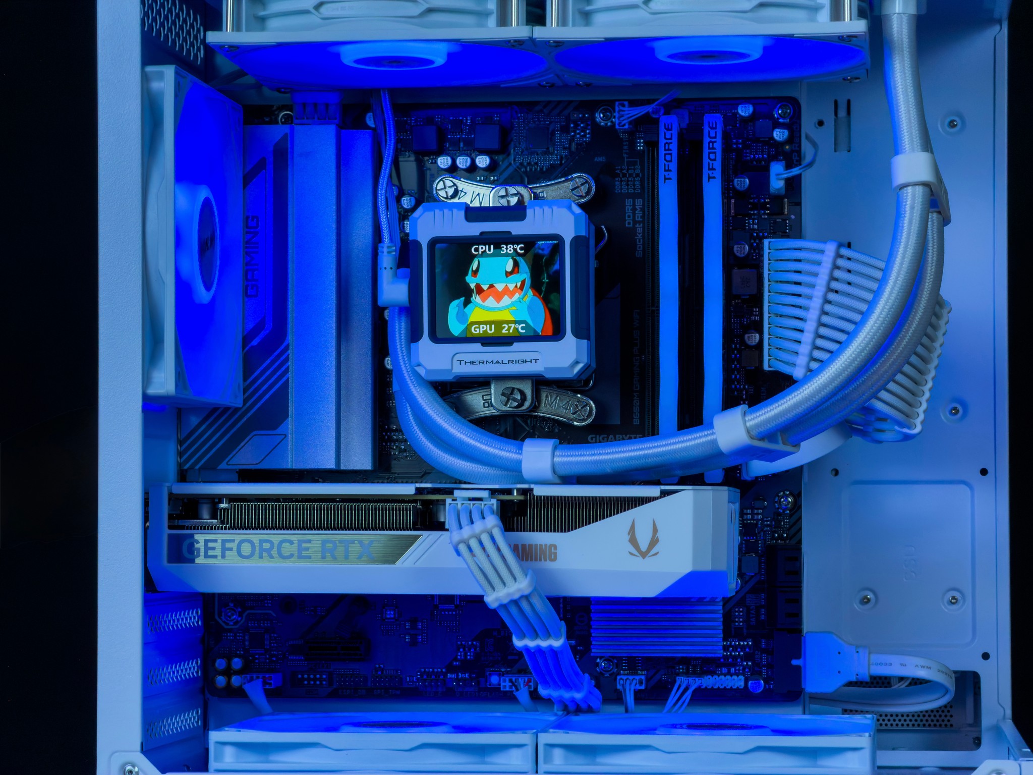 🥶Frostbyte: RTX 5060ti 8gb| R5 7600x| 16gb ddr5 | LCD Screen❄️