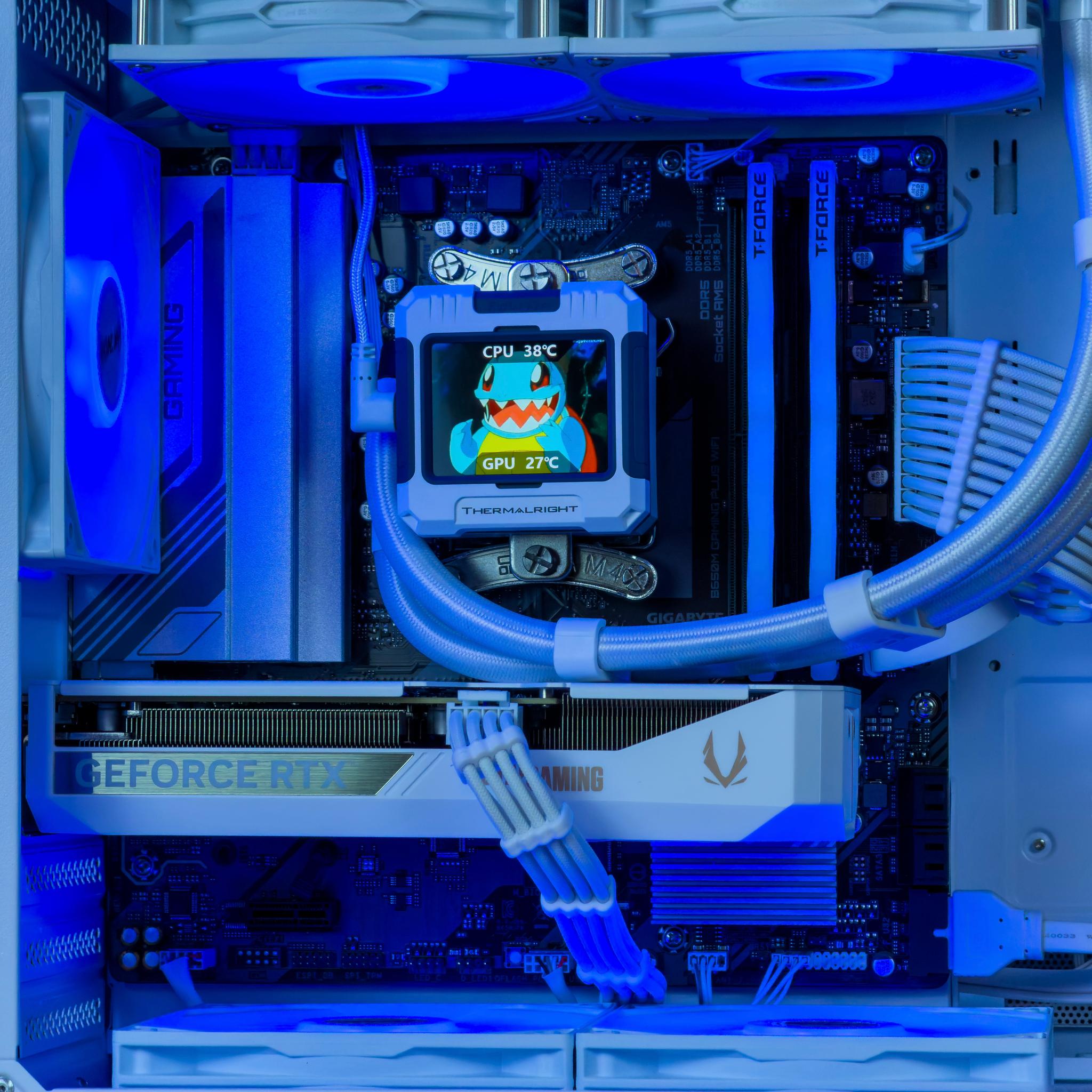🥶Frostbyte: RTX 5060ti 8gb| R5 7600x| 16gb ddr5 | LCD Screen❄️