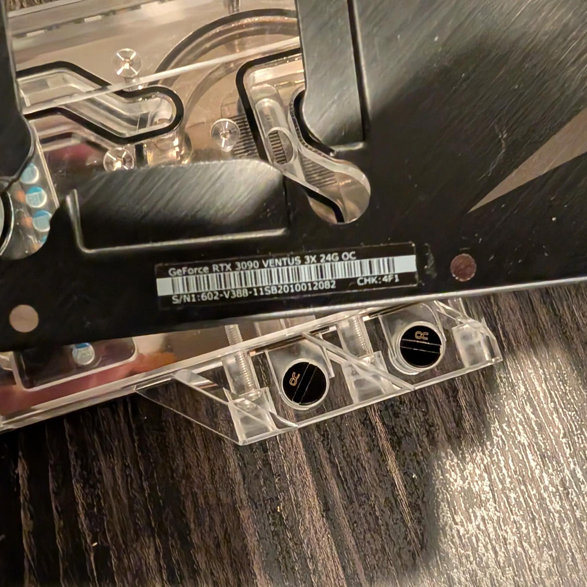Alphacool Water Block MSI Ventus 3X OC RTX 3090 24GB