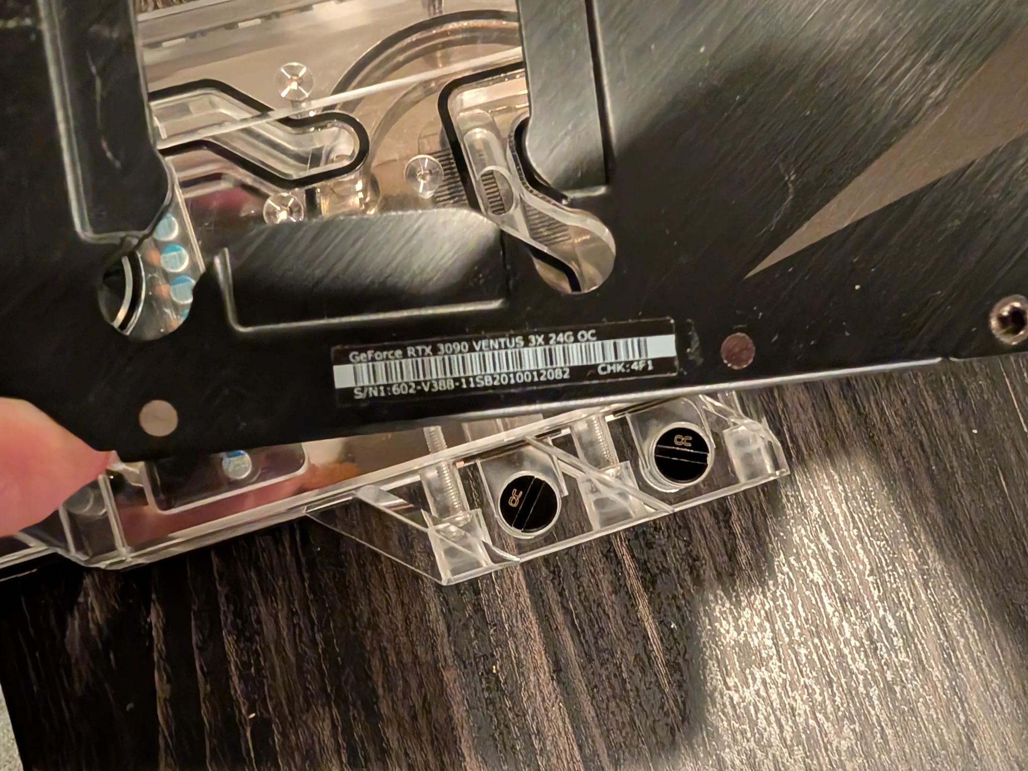 Alphacool Water Block MSI Ventus 3X OC RTX 3090 24GB