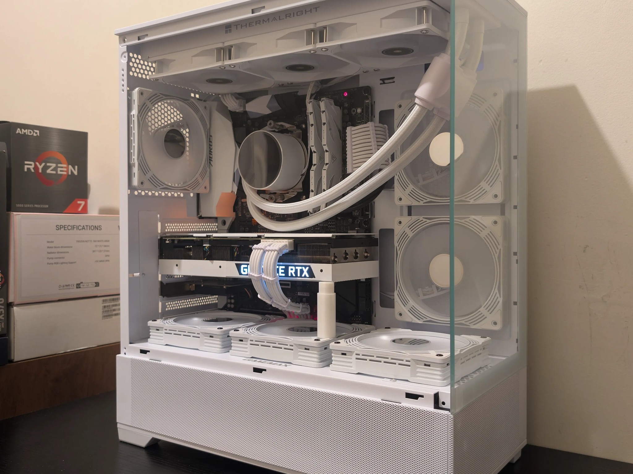 🦢 1440p Gaming Beast | RTX 3080 | Ryzen 7 5800X | 1TB SSD | 32GB RAM | WiFi 6 & Bluetooth 🦢