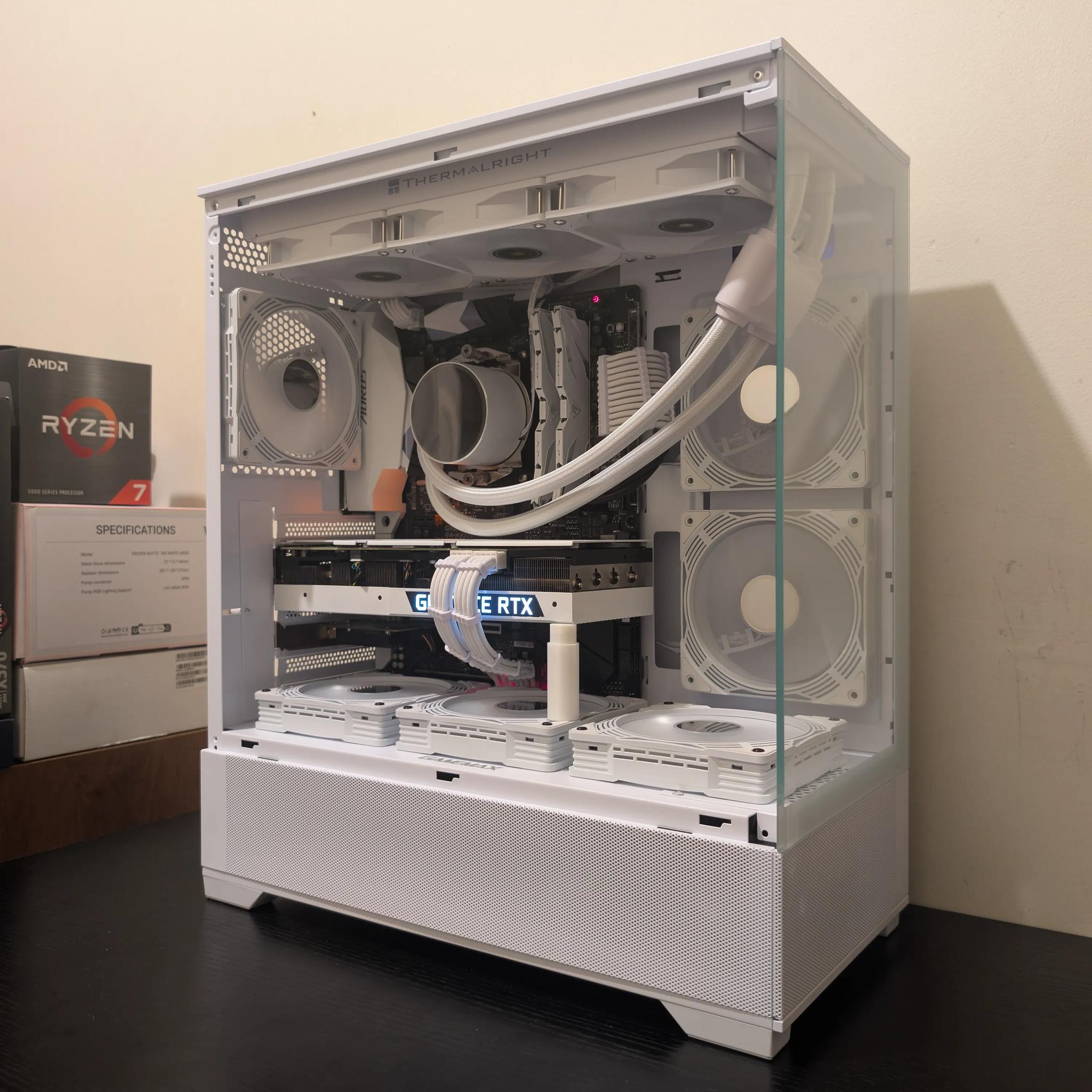 🦢 1440p Gaming Beast | RTX 3080 | Ryzen 7 5800X | 1TB SSD | 32GB RAM | WiFi 6 & Bluetooth 🦢