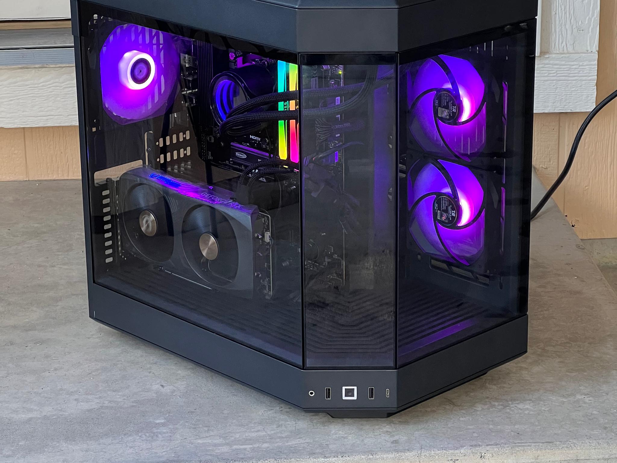 ⬛️Black HYTE⬛️ rtx 3080, ryzen 5 7600x, 32GB 6400mhz