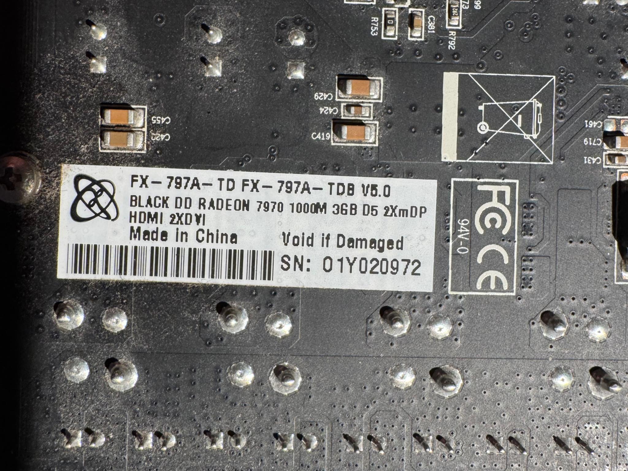 Xfx Radeon 7970 3gb