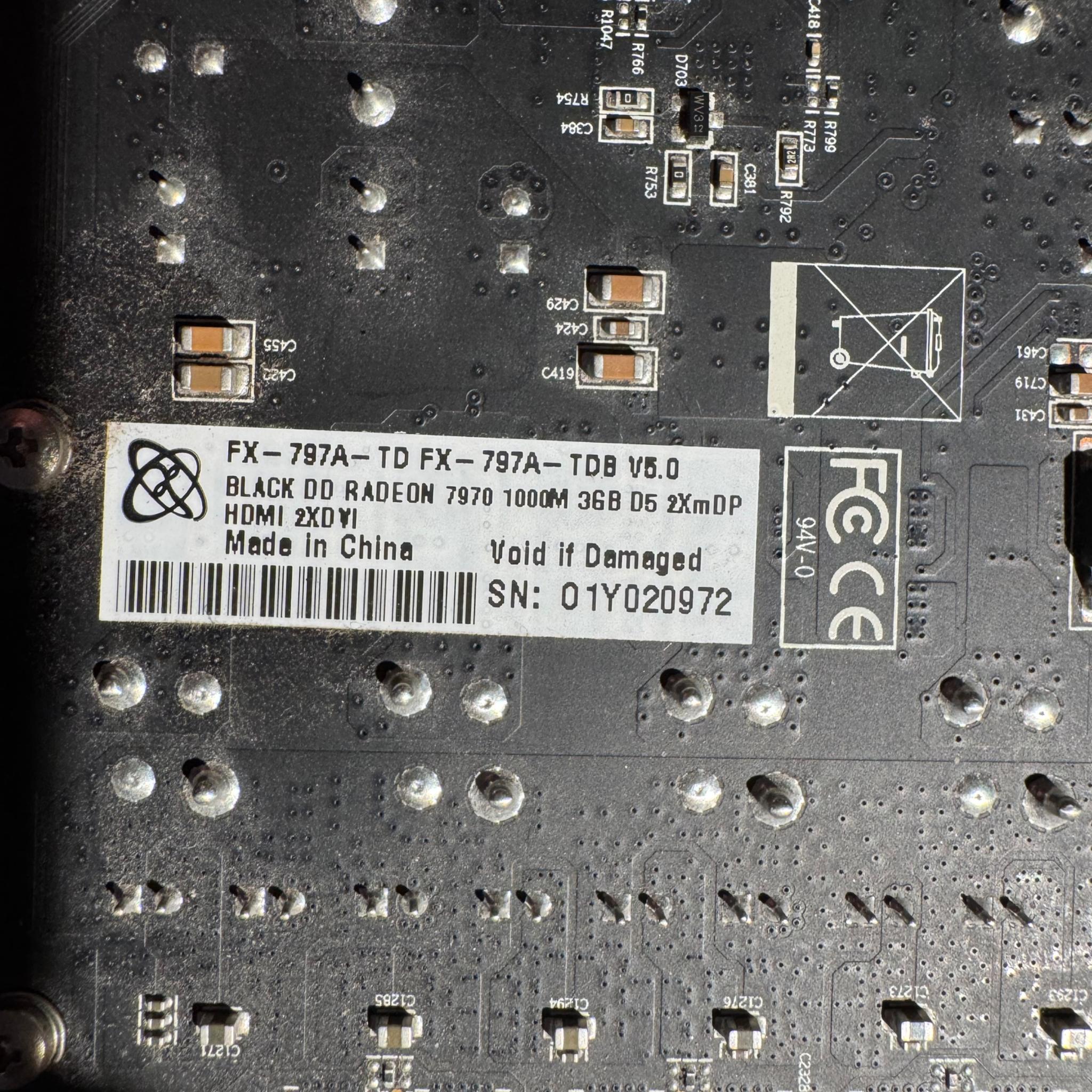 Xfx Radeon 7970 3gb