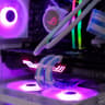 White gaming Pc | RTX 3080 10GB | 12600K | DDR4/5 |32GB RAM | 1TB | Windows 11 |