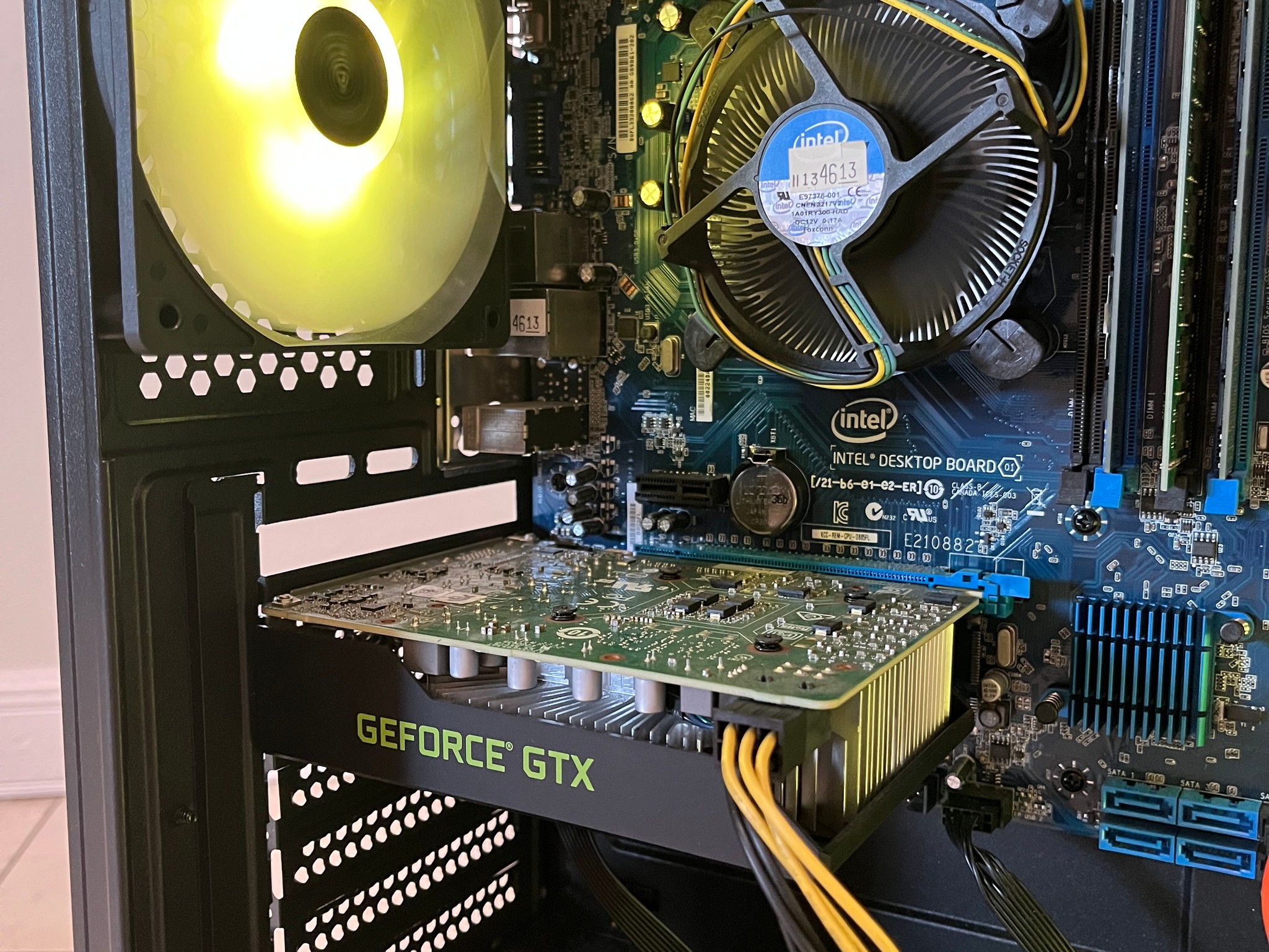 Budget Gaming PC-Intel i7-4770,NVIDIA GTX 1660S,16GB RAM,750GB Storage, w/ Wi-Fi & BT*Defective Case