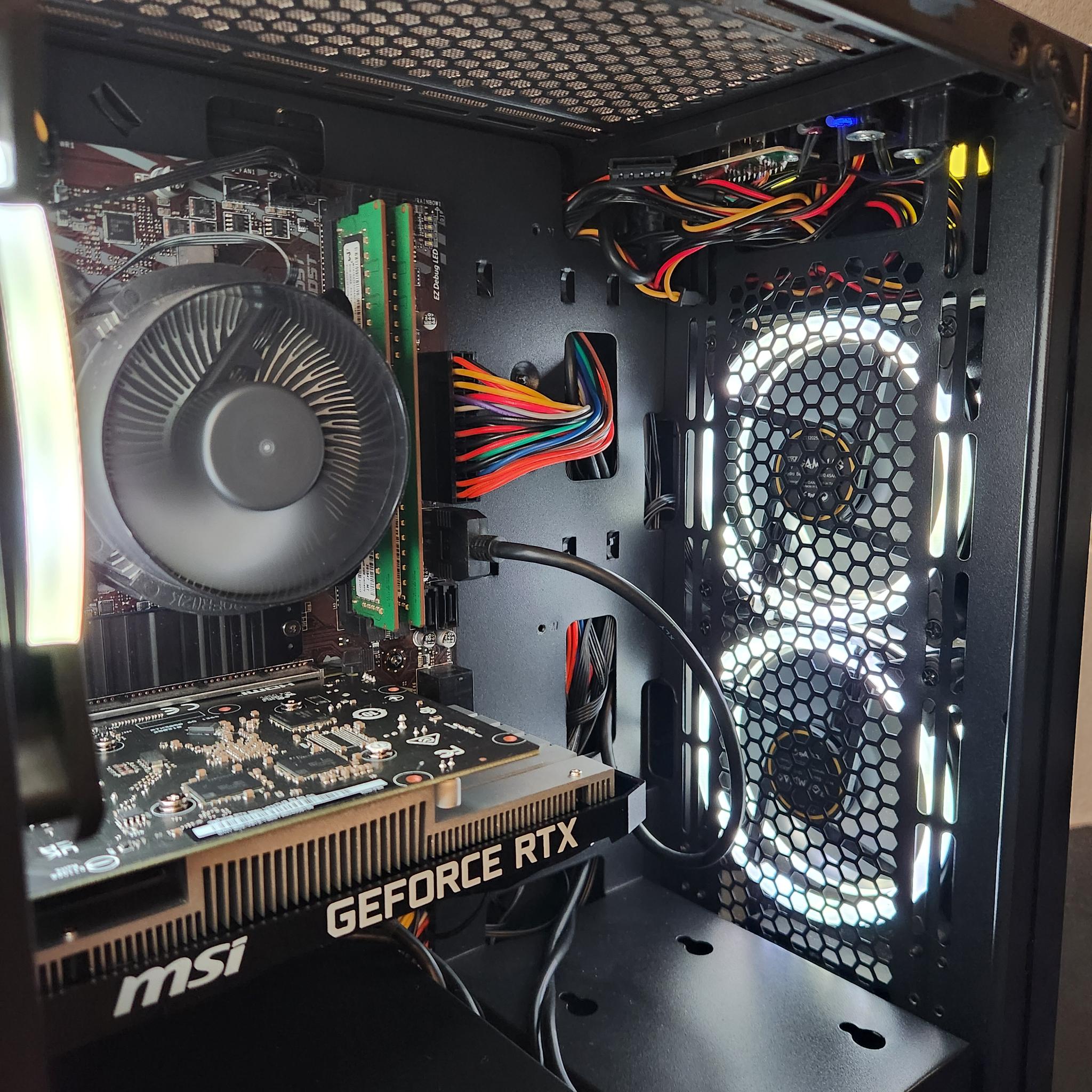 "Budget ESport PC" RTX 3050 6GB | Intel I3 10100f | 16GB DDR4 | 500gb SSD | WIFI