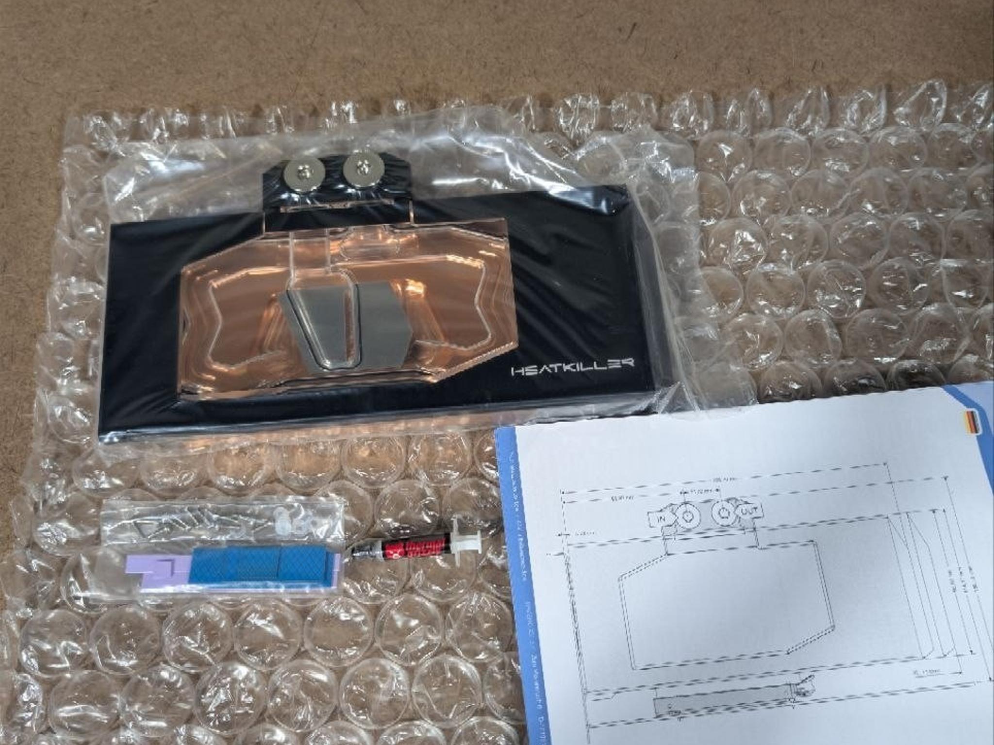 HEATKILLER® V FOR RTX 3080/3090 - ACRYL BL (15641)