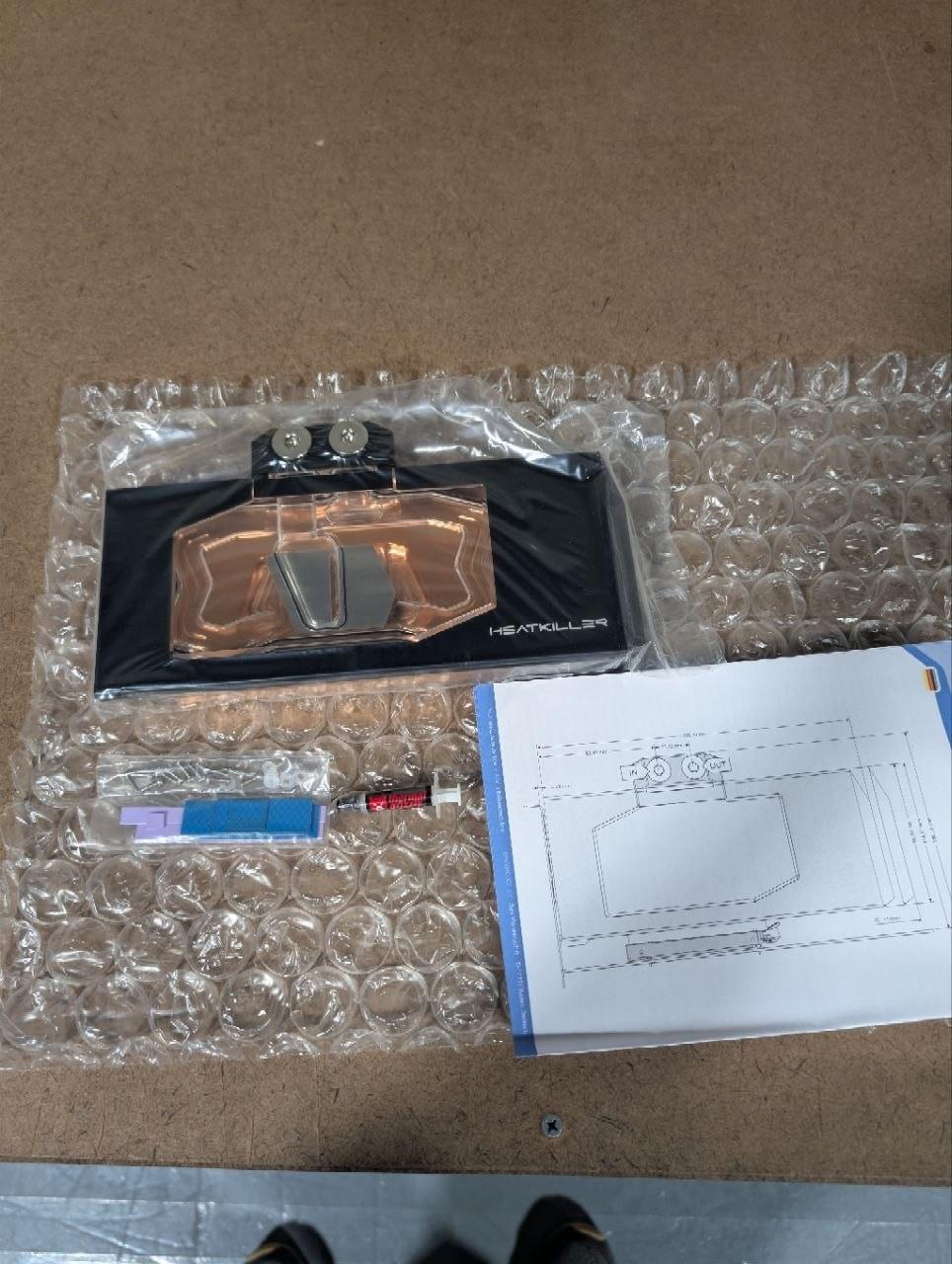 HEATKILLER® V FOR RTX 3080/3090 - ACRYL BL (15641)