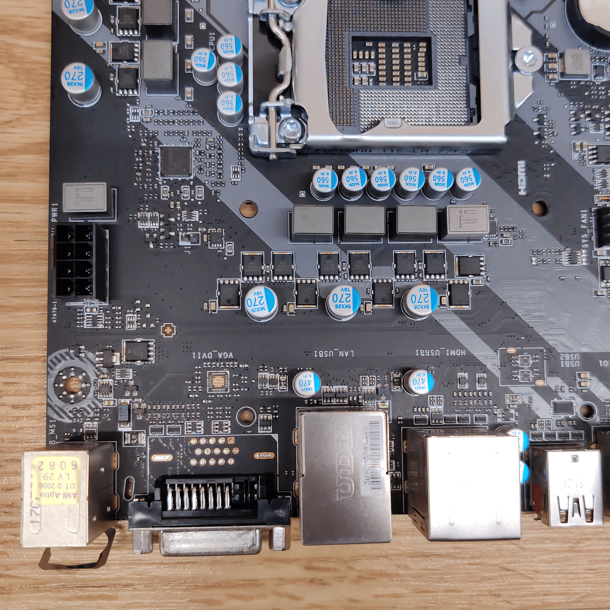MSI B250M BAZOOKA Micro ATX LGA1151 Motherboard - USED