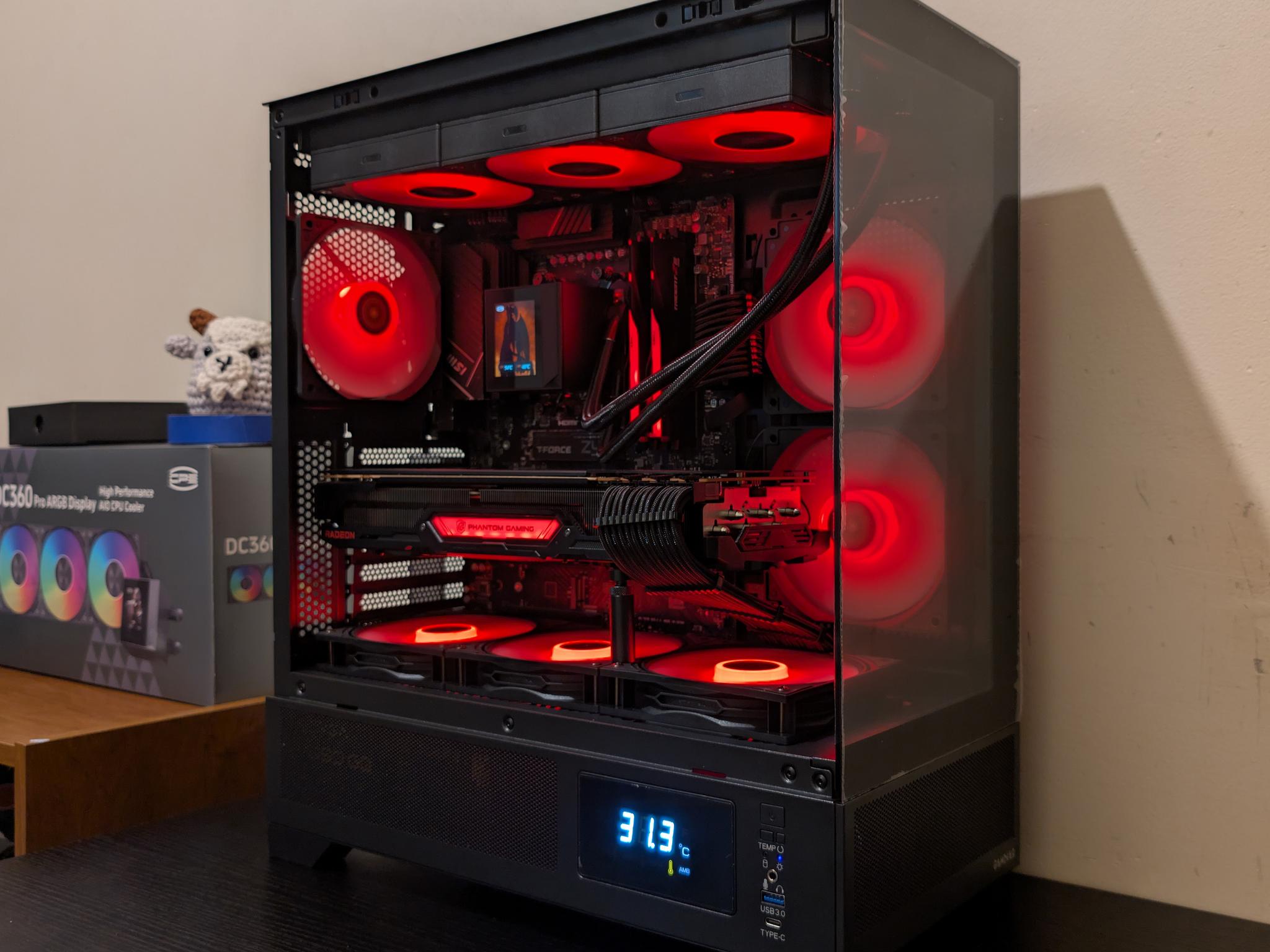 🔥🐦‍⬛ 1440p Gaming Beast | RX 6950XT | Ryzen 7 7700X | 2TB SSD | 32GB RAM | WiFi 6 & Bluetooth 🐦‍⬛🔥