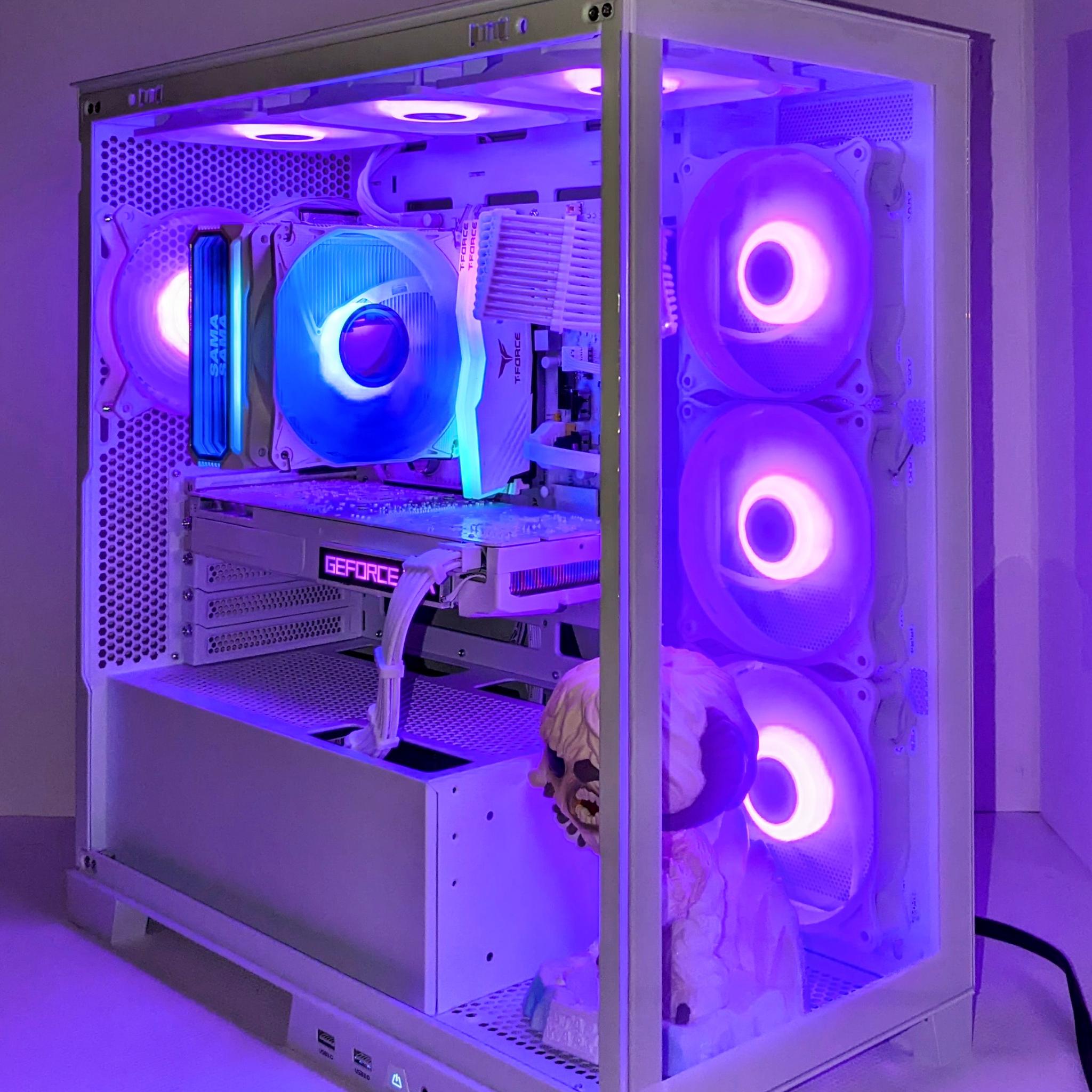 Blizzard King🧊👑| I7-7700| GTX 1080 8GB| 16GB Gloway RGB DDR4| 1TB NVMe SSD| Windows 11 Pro