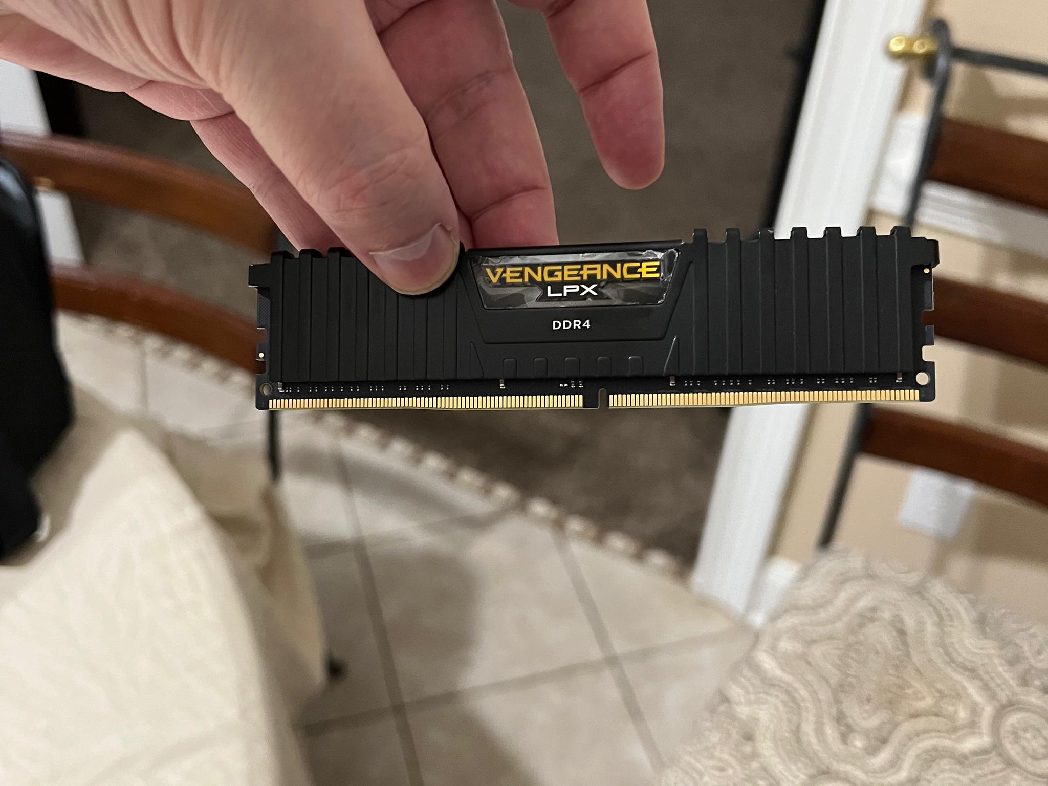 64 Gigs Memory 4 dimms 3200  CL16