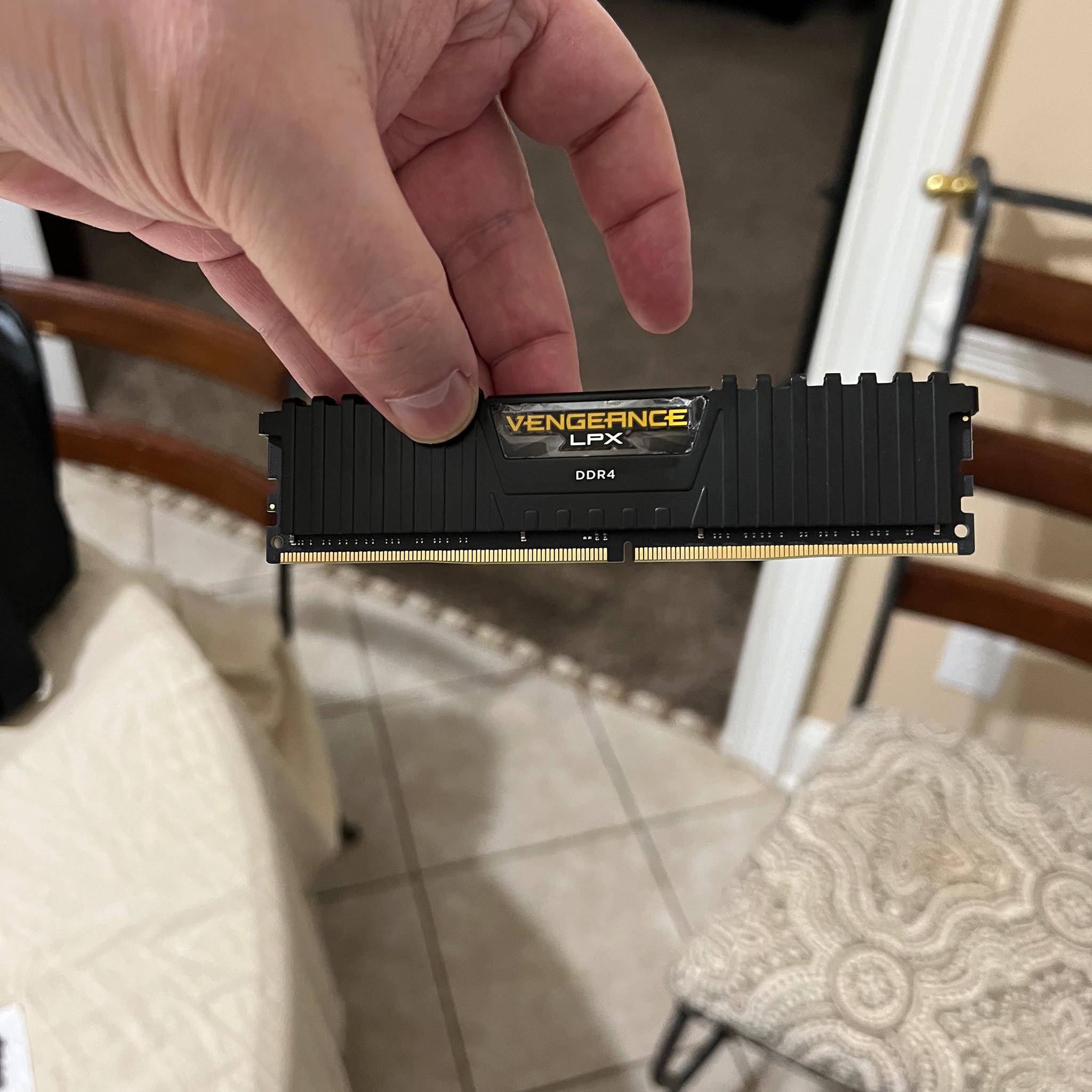 64 Gigs Memory 4 dimms 3200  CL16