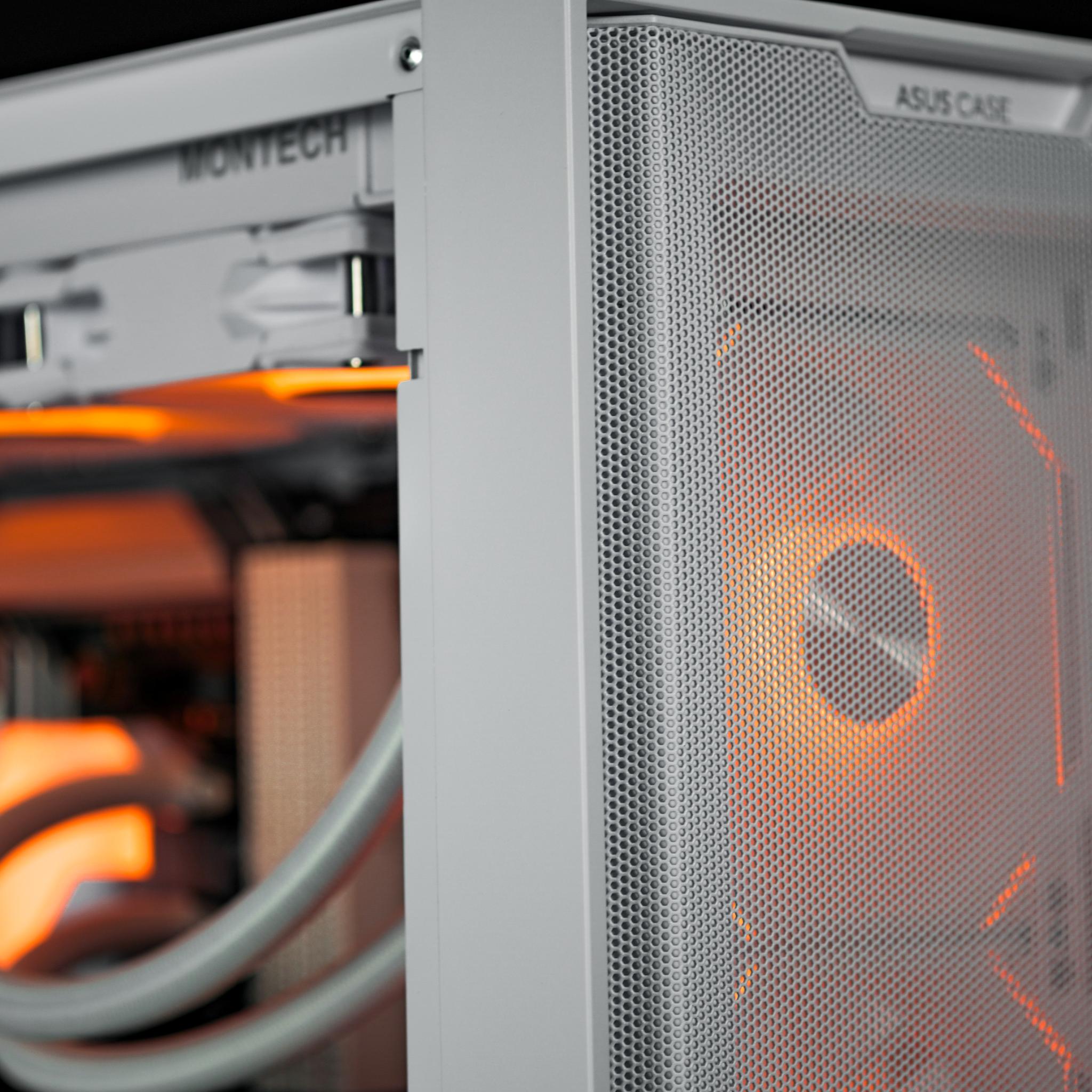 High-End Whiteout RGB 1440P/4K Gaming/Streaming PC | 7950X3D | RTX 5080 | 64GB DDR5 | 2TB NVME |