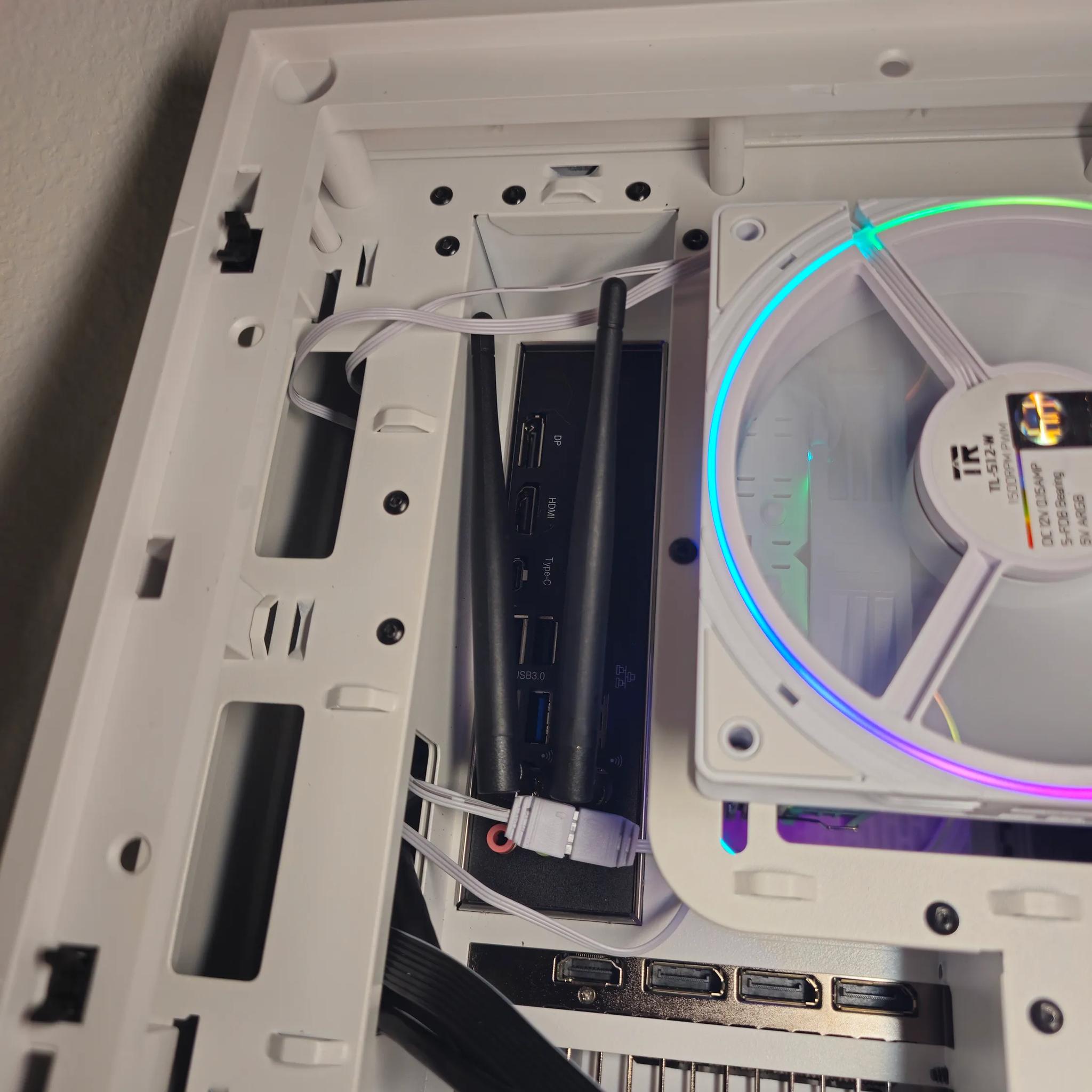 ITX White PC // RTX 3060 12GB // i5 10400f // 32GB DDR4 3600 // 1TB NVME // Wi-Fi + BT