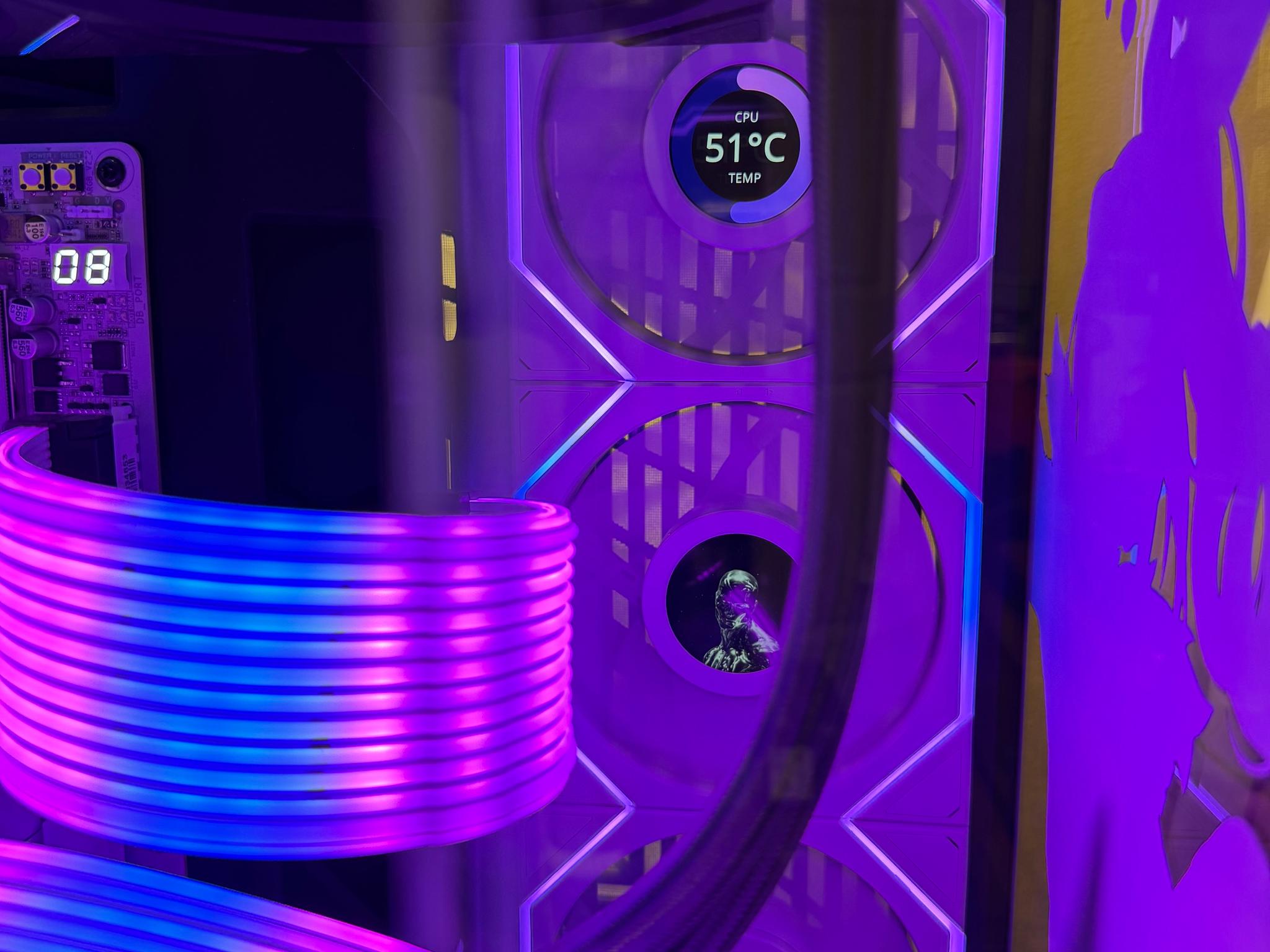 RTX 5080 Máster Ice / Ryzen 7 9800X3D / 32GB 7000MTs Corsair Dominator / 3TB nvme storage