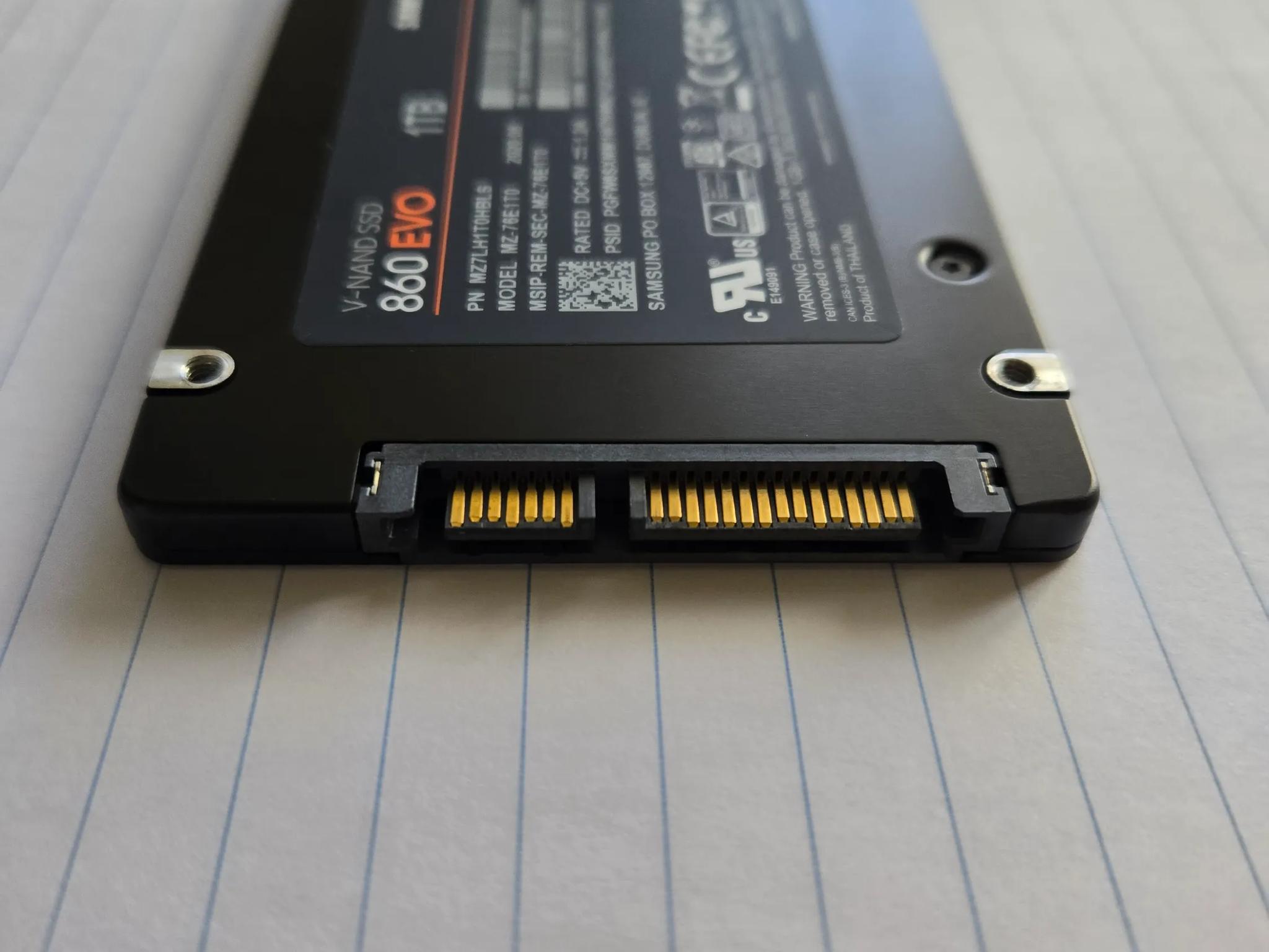 Samsung 860 Evo (1 TB, 2.5 inch, SSD)