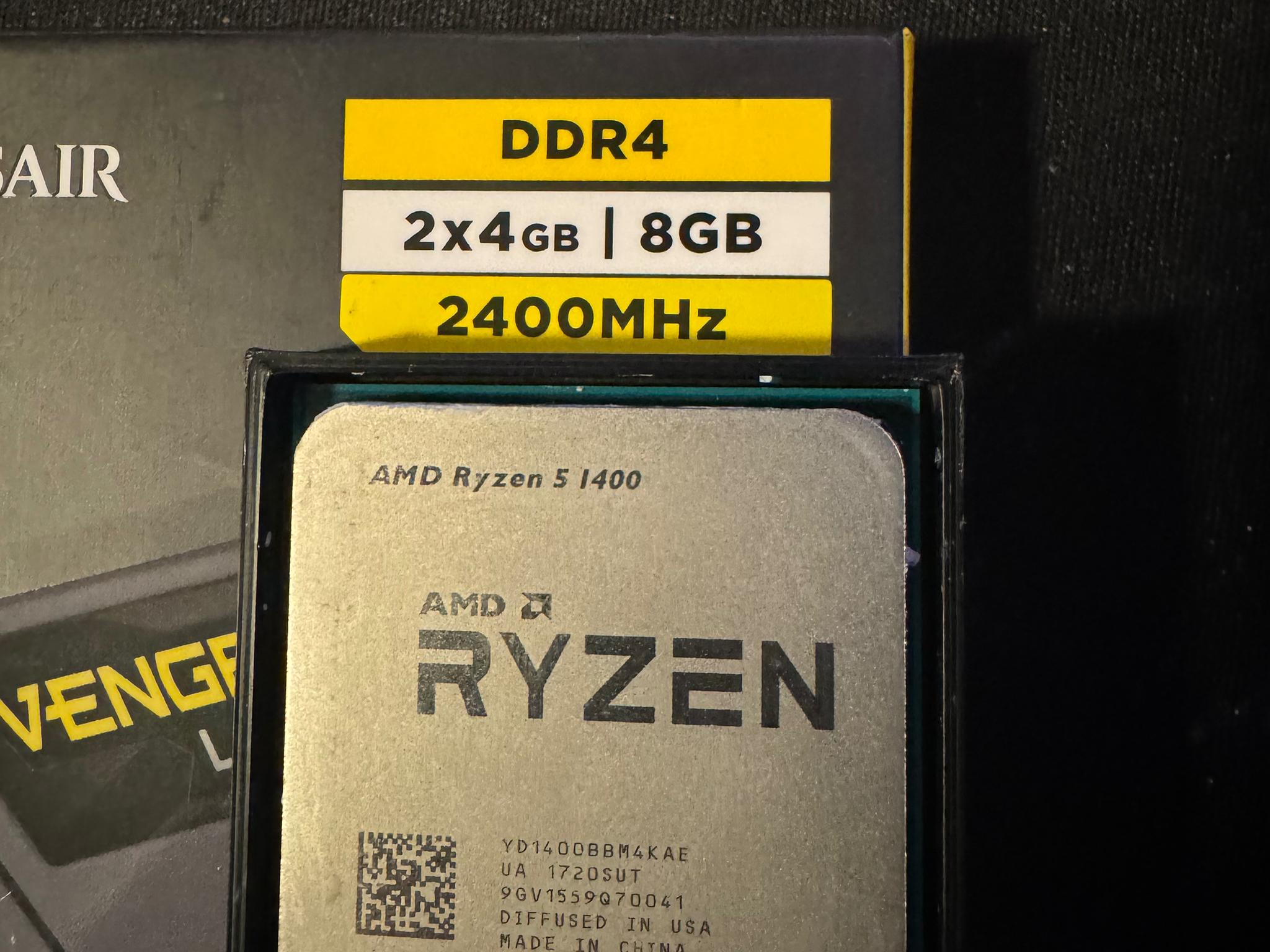 Cpu/Ram Combo Ryzen 5, ddr4🎒