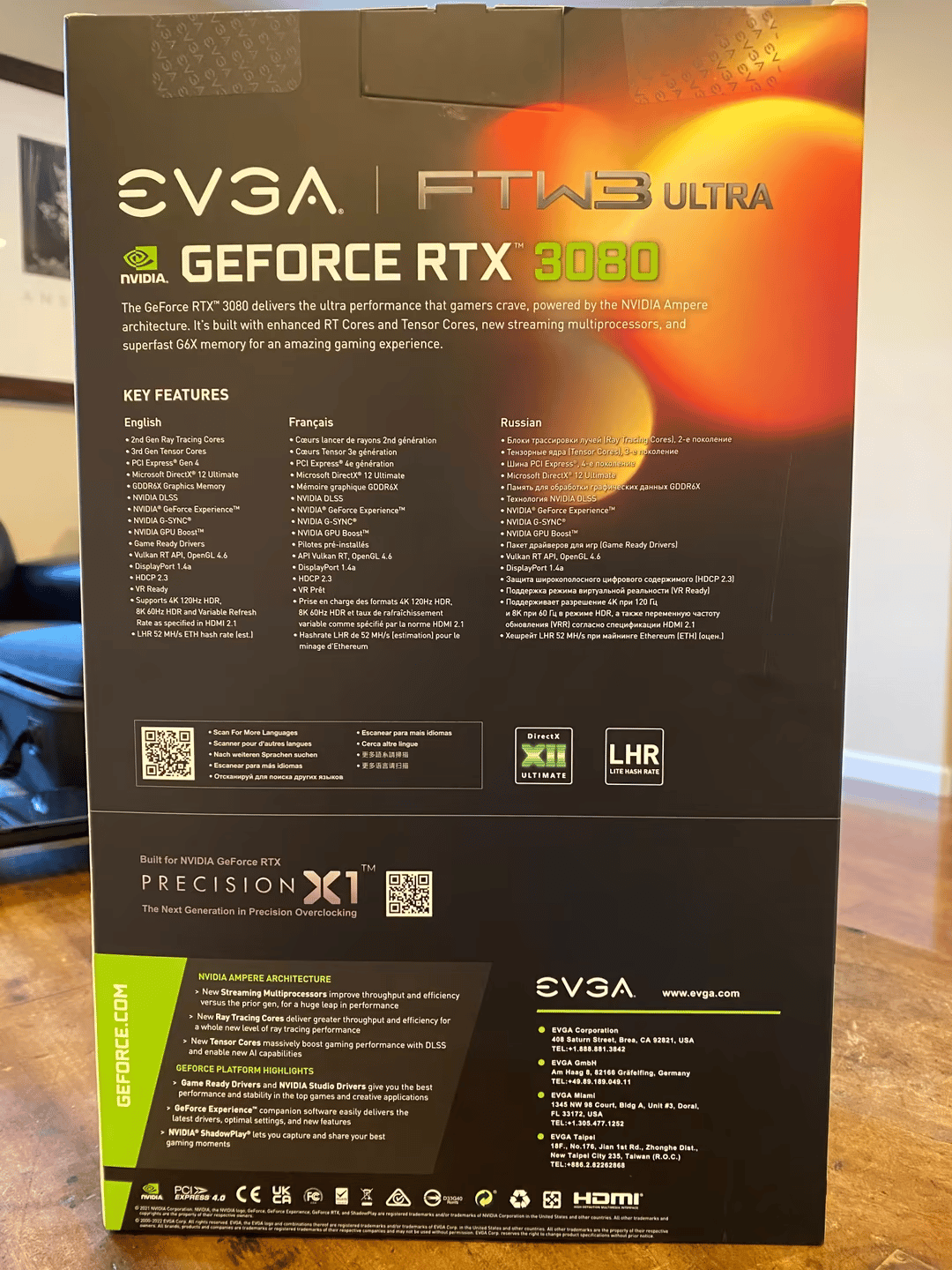 EVGA GeForce RTX 3080 (12GB GDDR6X) FTW3 Ultra - Brand New Sealed