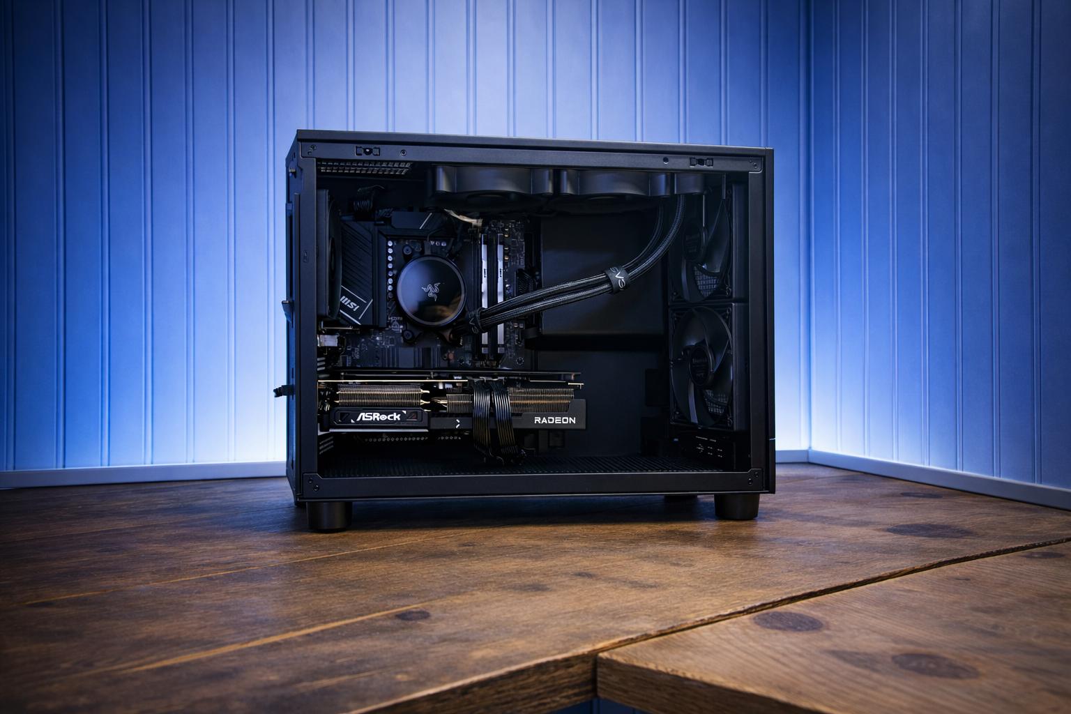 BLACK THUNDER V2 9070XT/ 7700/5TB storage/32G DDR5/850W B+ PSU/B650 shipping included for lower 48