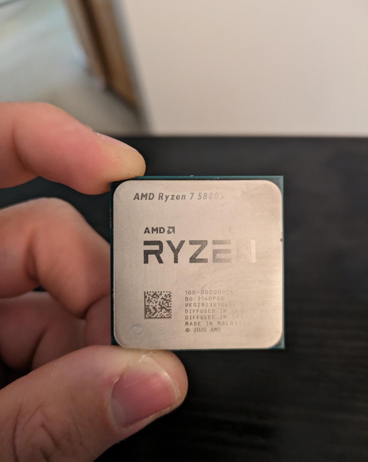 AMD Ryzen 7 5800X 8-core, 16-Thread Unlocked Desktop Processor