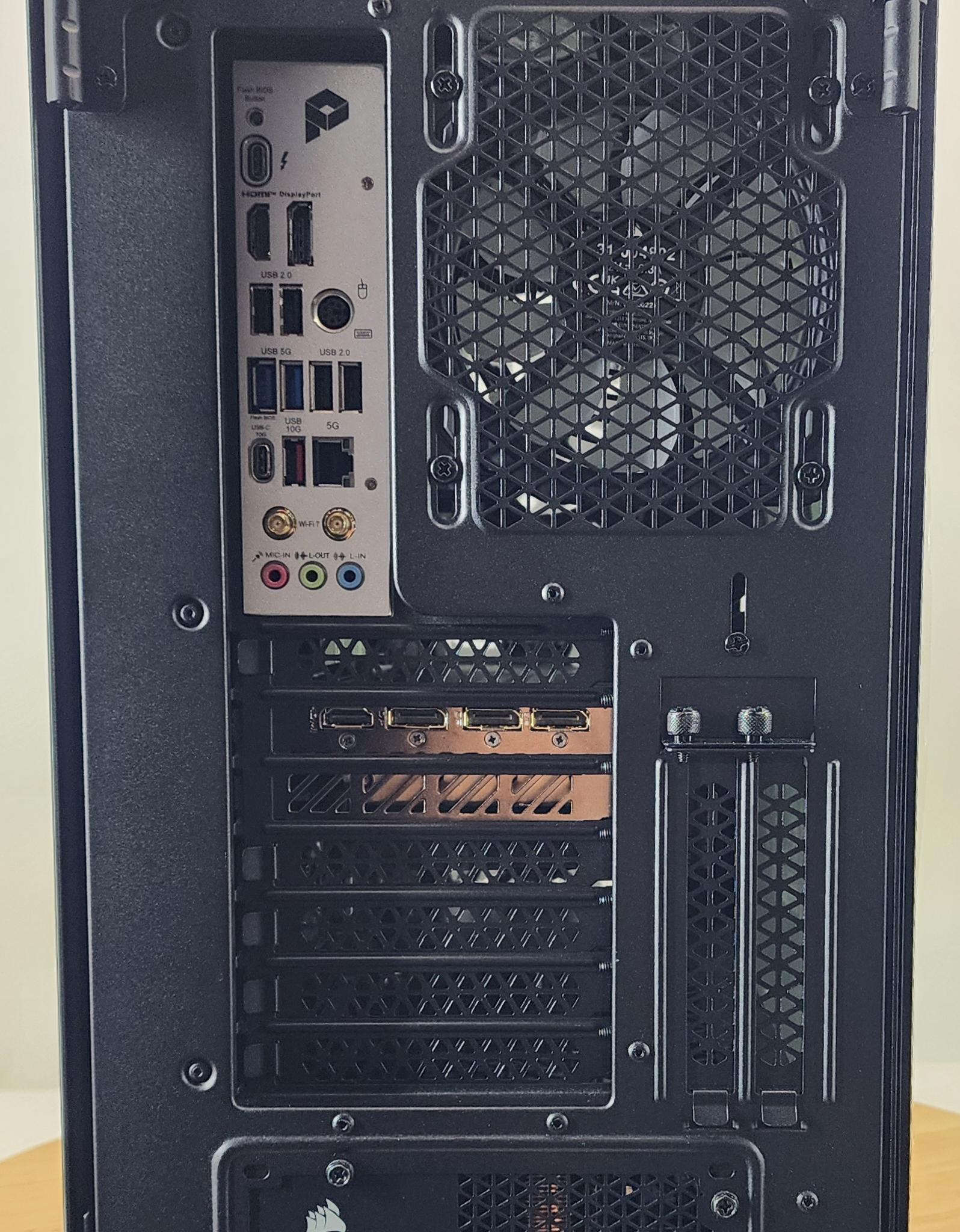 Gaming PC i9-14900K 32GB RAM 2TB SSD RTX 4080 SUPER 16GB Windows 11 Computer