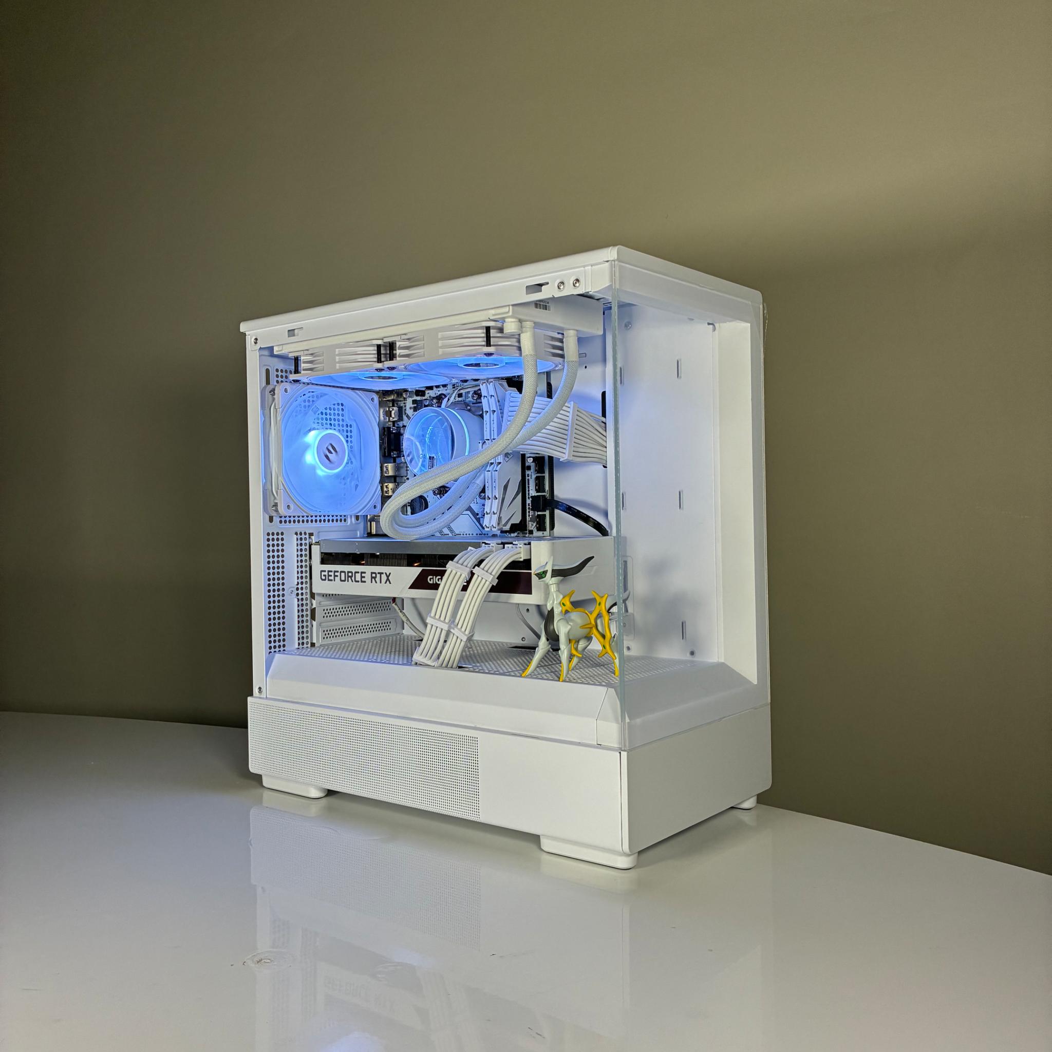 WICKED WHITE PC | RTX 3070 | Ryzen 7 3700X | 32 GB RAM | 1.5 TB Storage