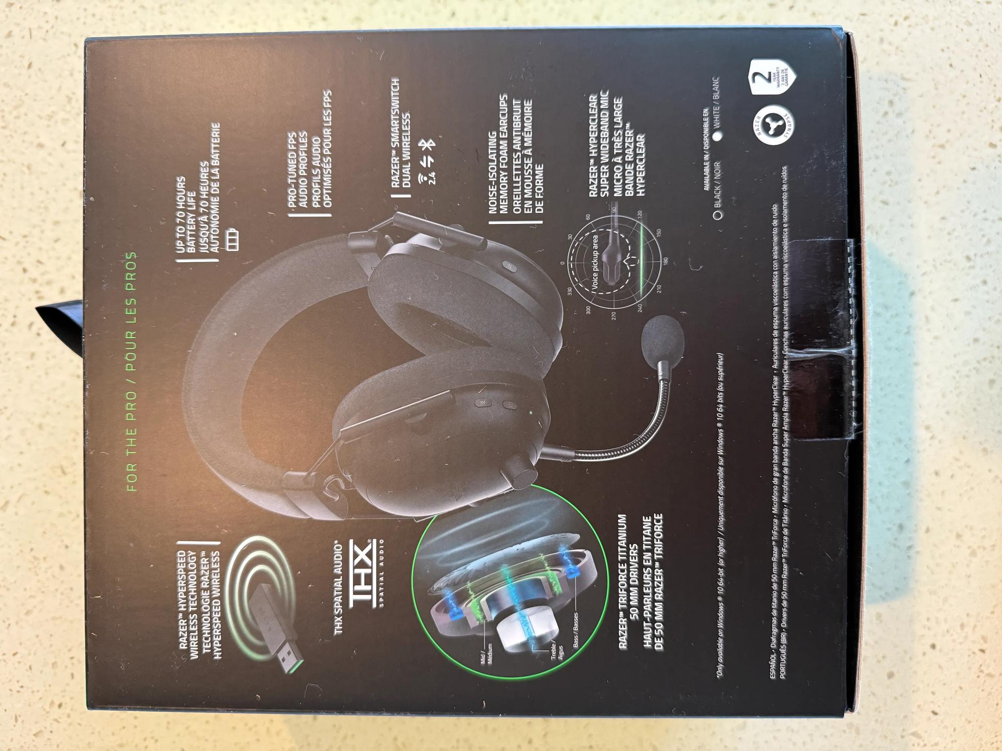 Razer BlackShark V2 Pro 2023 with Wicked Cushions Cooling Gel Cushions